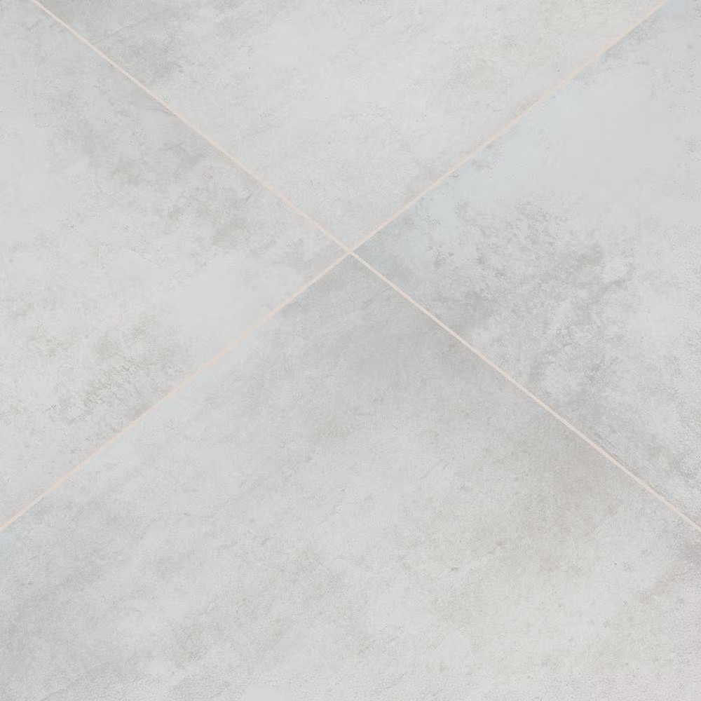 Beton Blanco 2 Cm. X 24 In. X 24 In. Matte Porcelain Stone Look Paver Tile (2 Pi