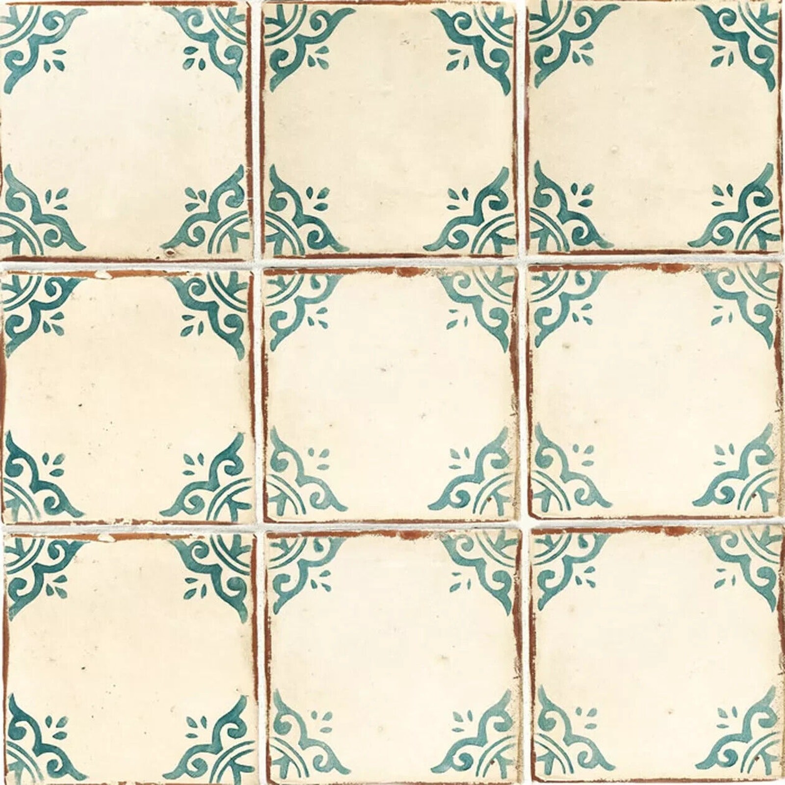 Walker Zanger Contessa Pagoda – Cobalt Tile x 4 pieces 4-5/8”