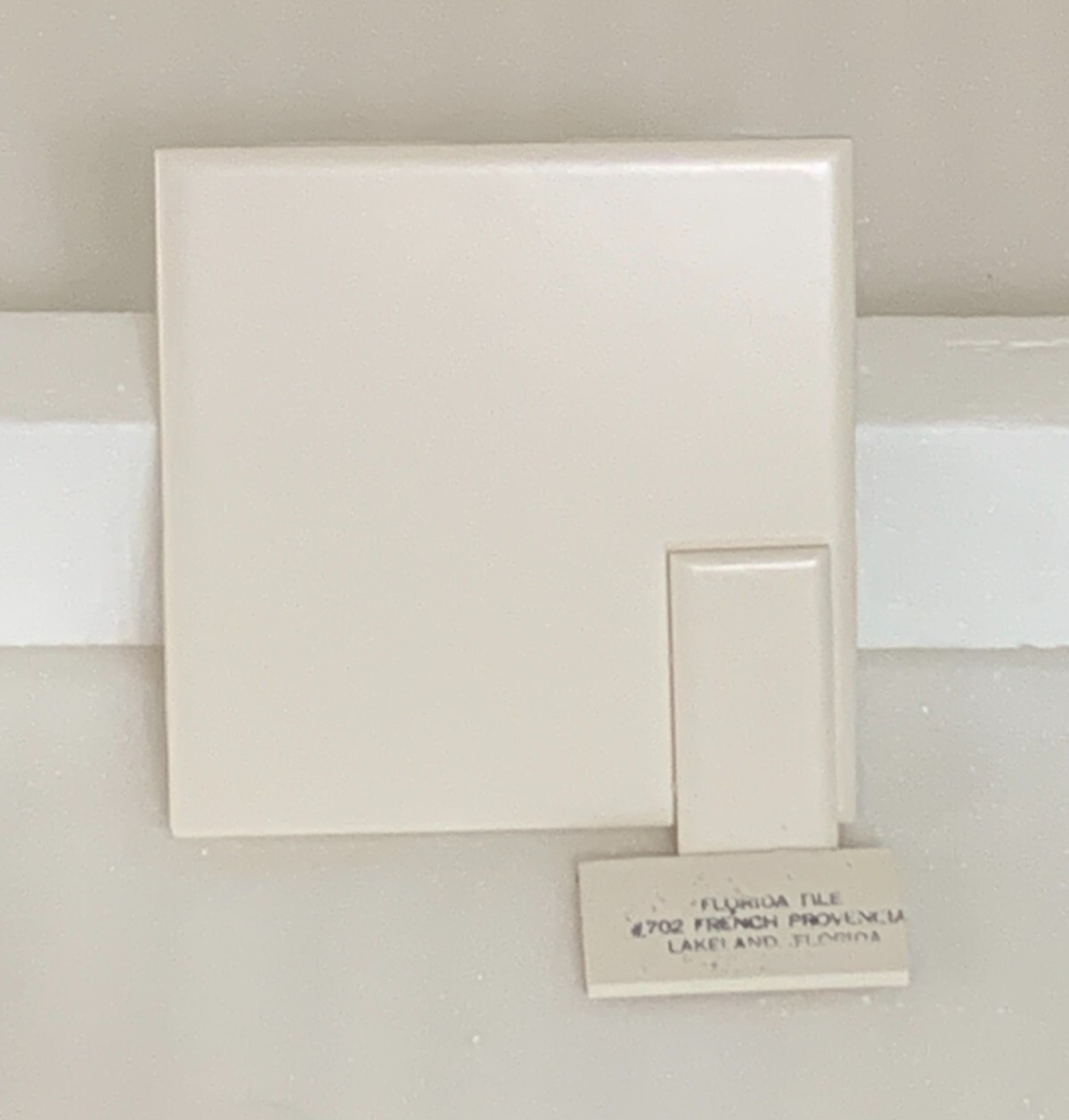 New Vintage Florida Ceramic Tile French Provincial 4 3/8″ x 4 3/8″ Matte