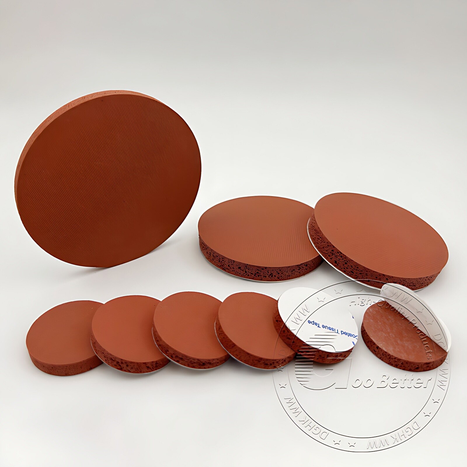 Foam Rubber Pads Floor Protection Sticky Back Self Adhesive Furniture Feet