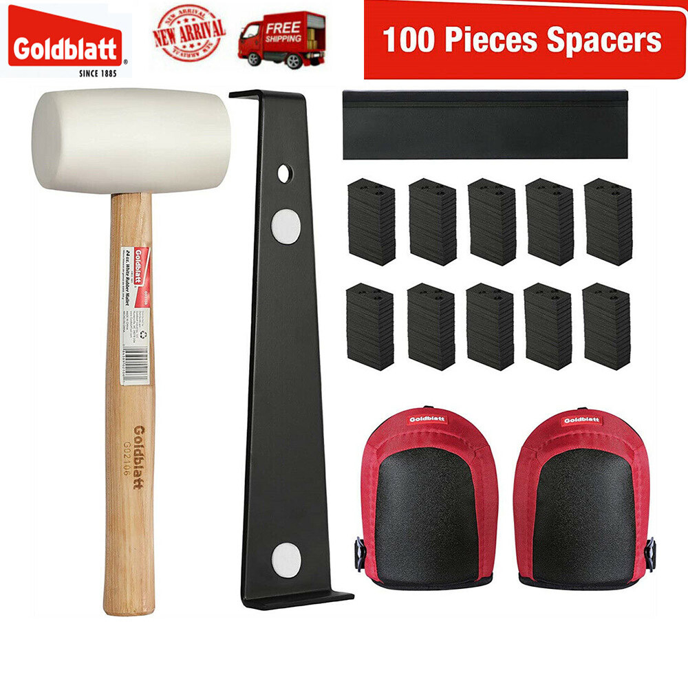 VALUEMAX/Goldblatt 100/30 Pieces Spacers Laminate Wood Flooring Installation Kit