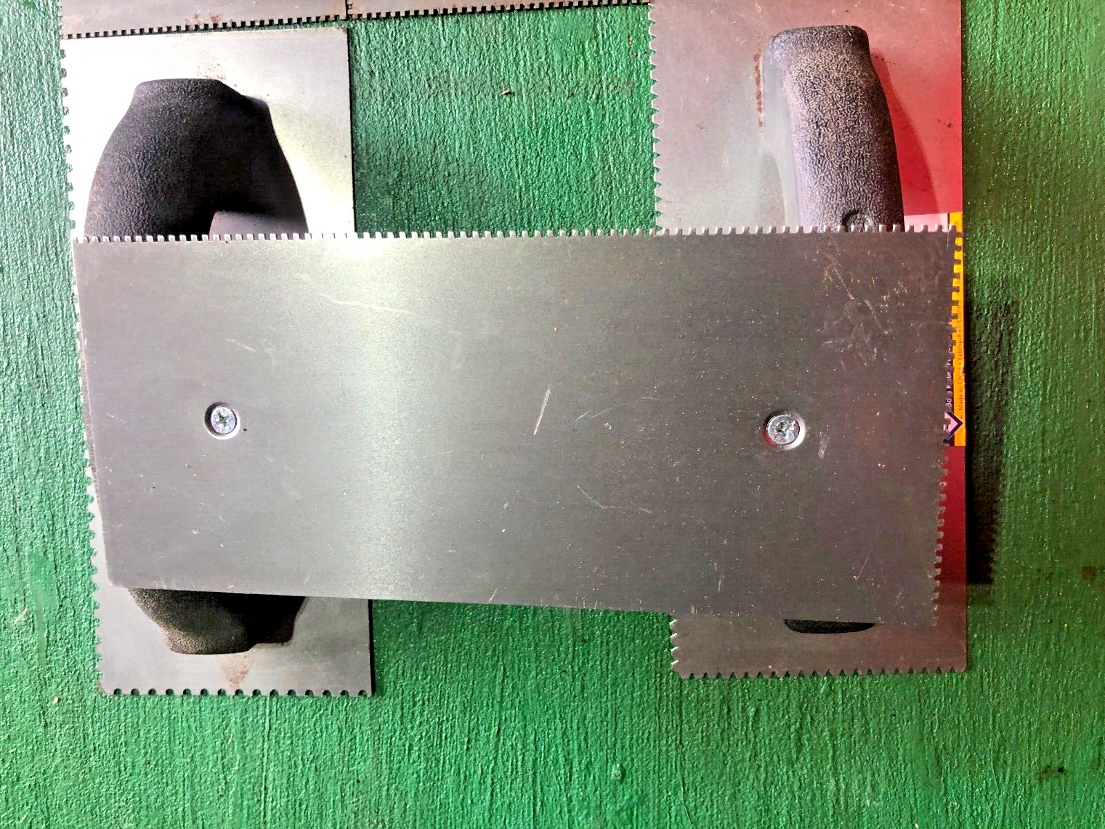 Lot of 6 QEP Standard Trowels Various Notch Sizes