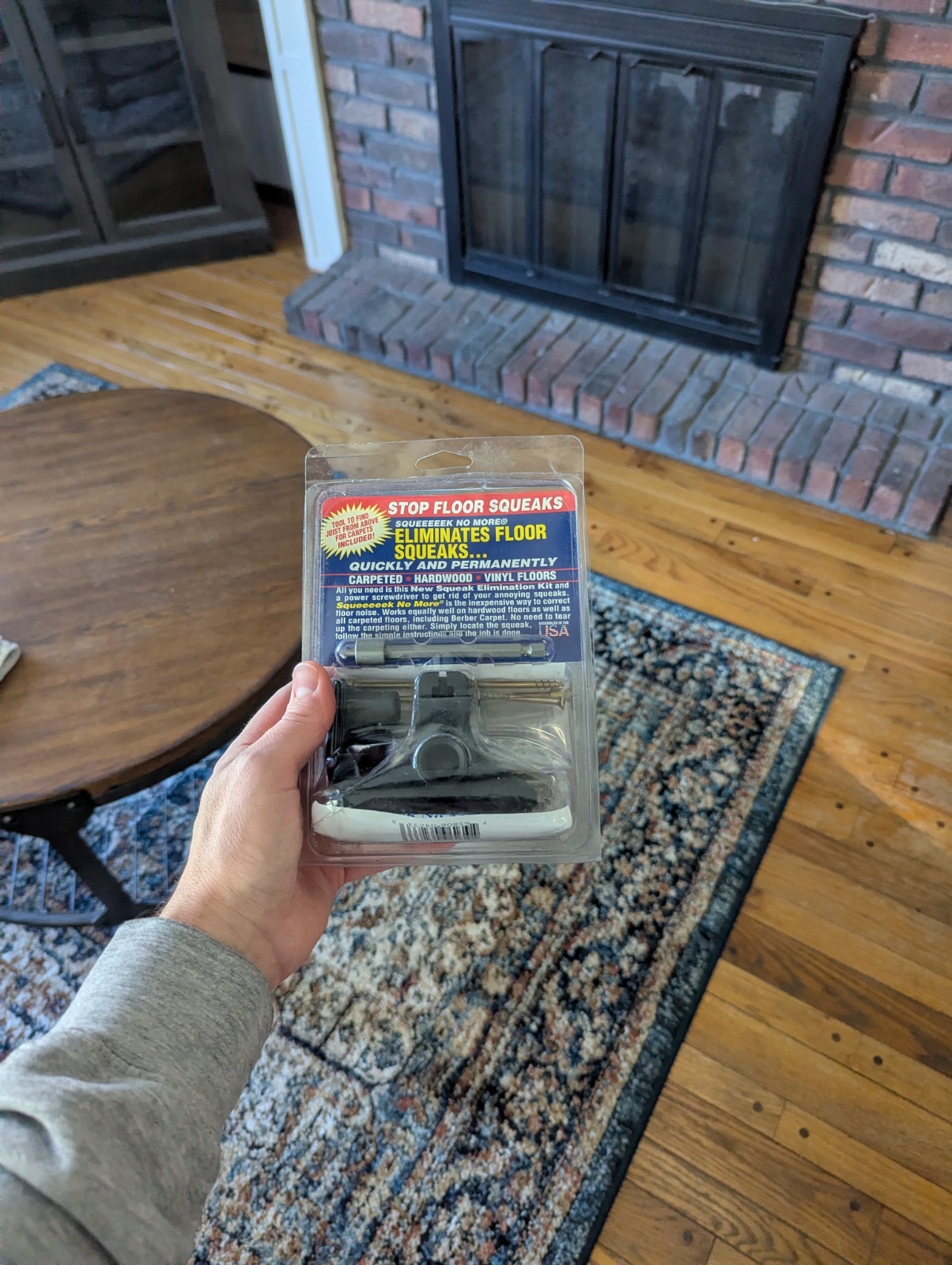 SQUEEEEEK NO MORE: Floor Squeak Kit (Brand New)