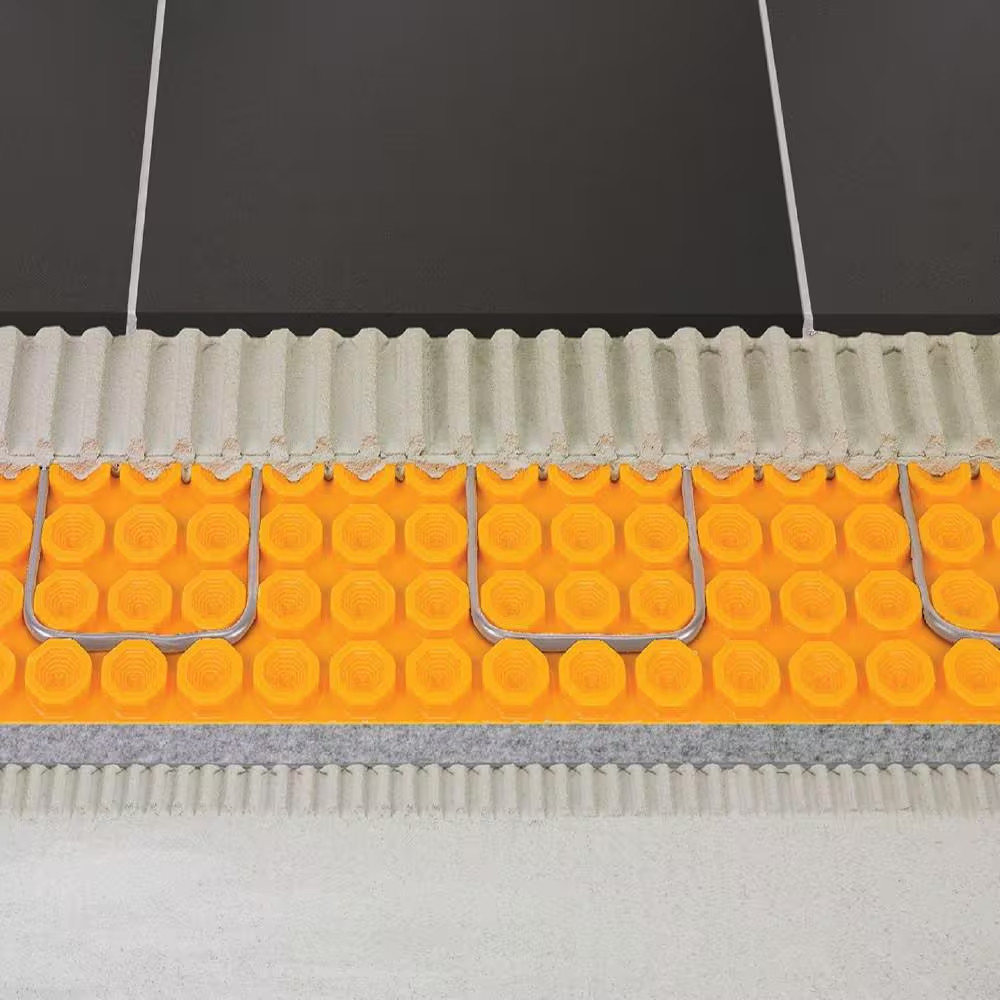 Ditra-Heat-Duo 3 Ft. 2-5/8 In. X 2 Ft. 7-3/8 In. Uncoupling Membrane Sheet