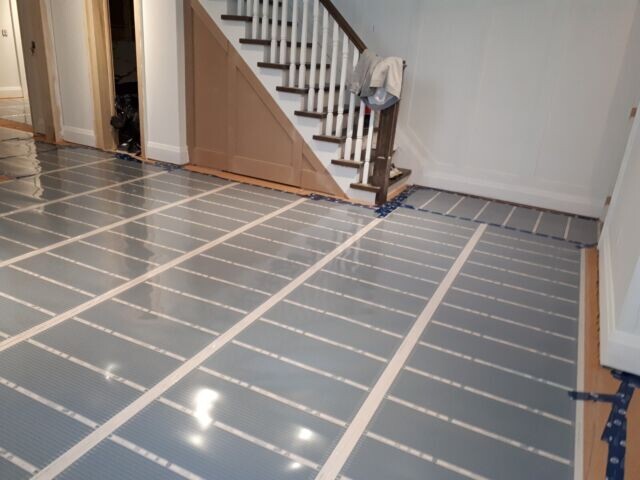 Under floor heating film 220v, 14.8 w/sq.ft., 60.2 sq.ft.
