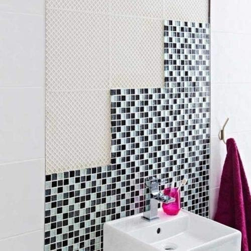 Mosaic Mesh Back with Strong Adhesive for Mosaic Tile Installation 12X12 (11Pcs/