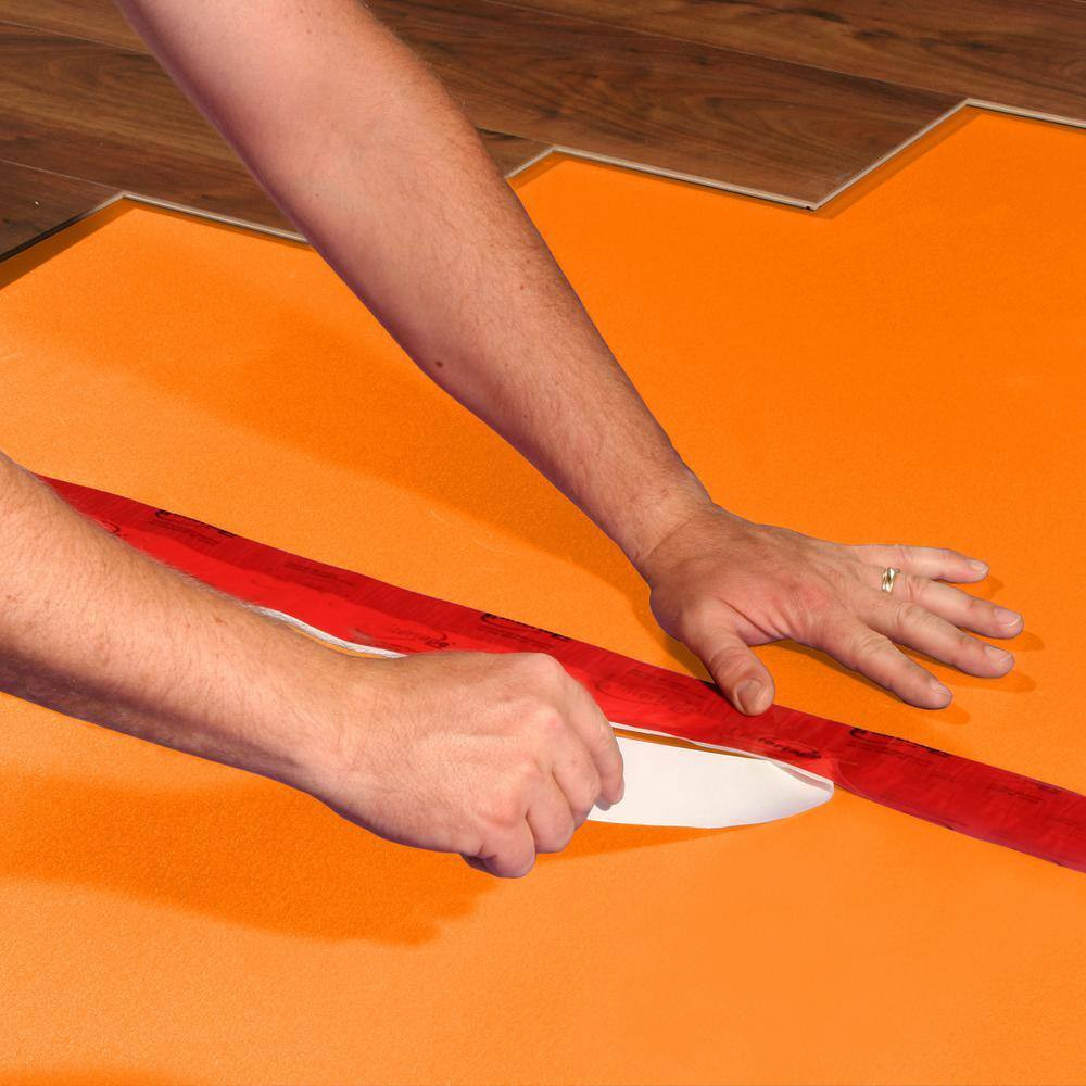 SG 100 Sq. Ft. 42 In. X 28.6 Ft. X 3/32 In. Foam Underlayment for Laminate, Engi