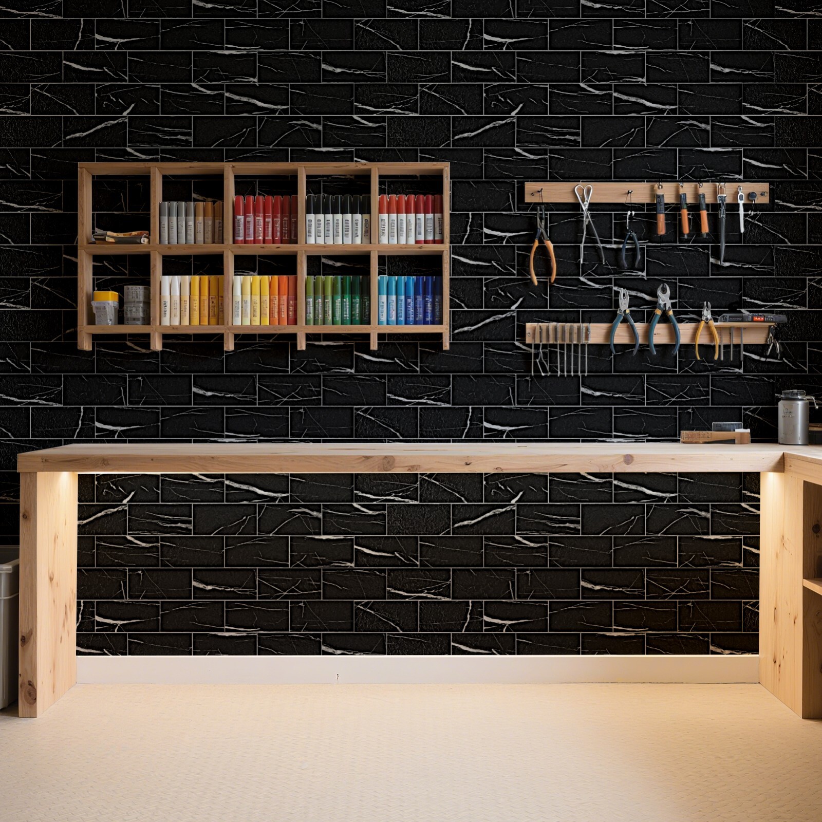 Art3d 102pcs Peel&Stick Wall Tiles, each 3″x6″