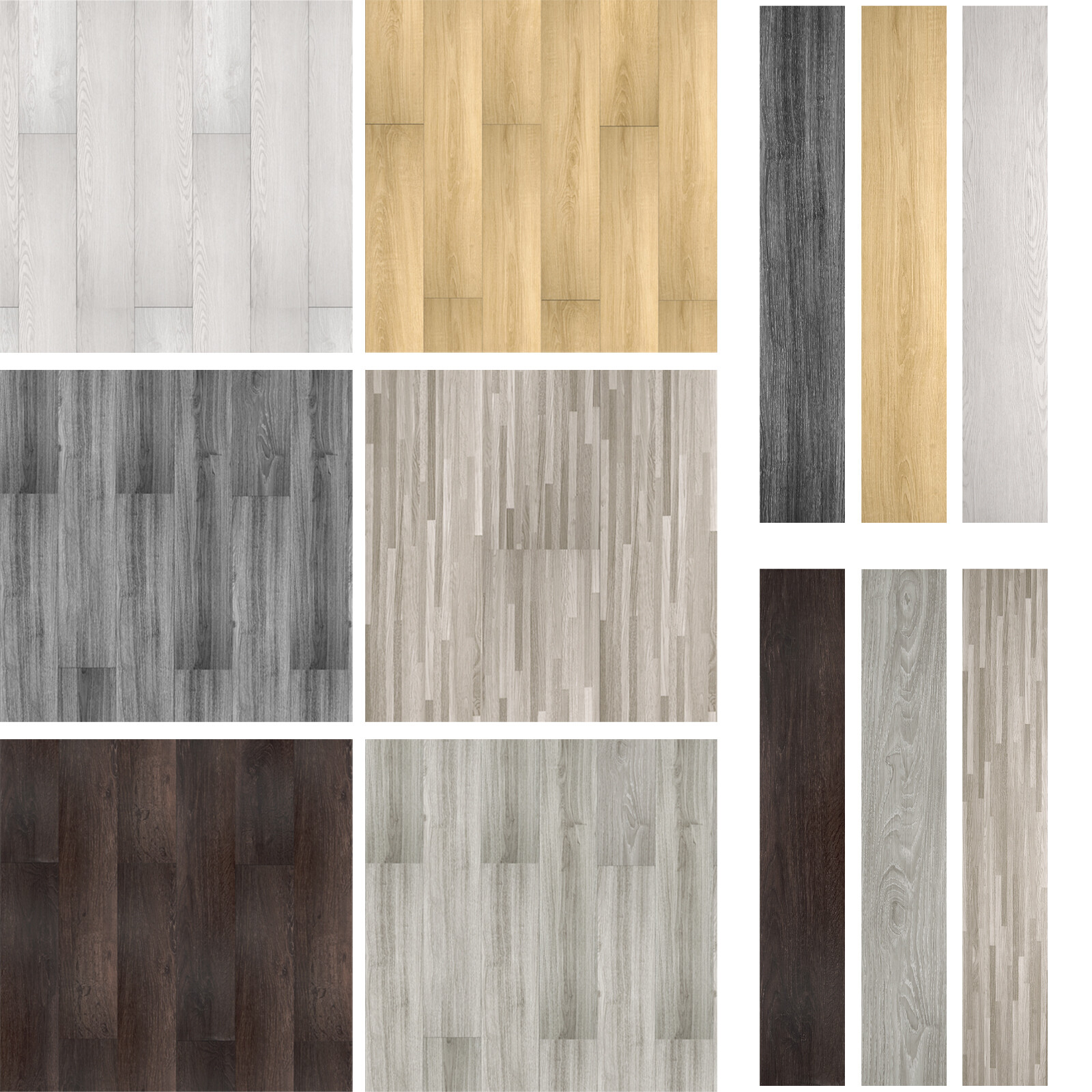 Art3d 36”x6” Vinyl Floor Tiles, Peel And Stick Floor Tiles, Vinyl Wood Planks