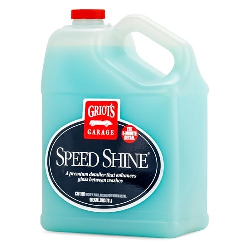 Speed Shine for Car Detailing, Quick Detailer for All 128 Fl Oz (Pack of 1)