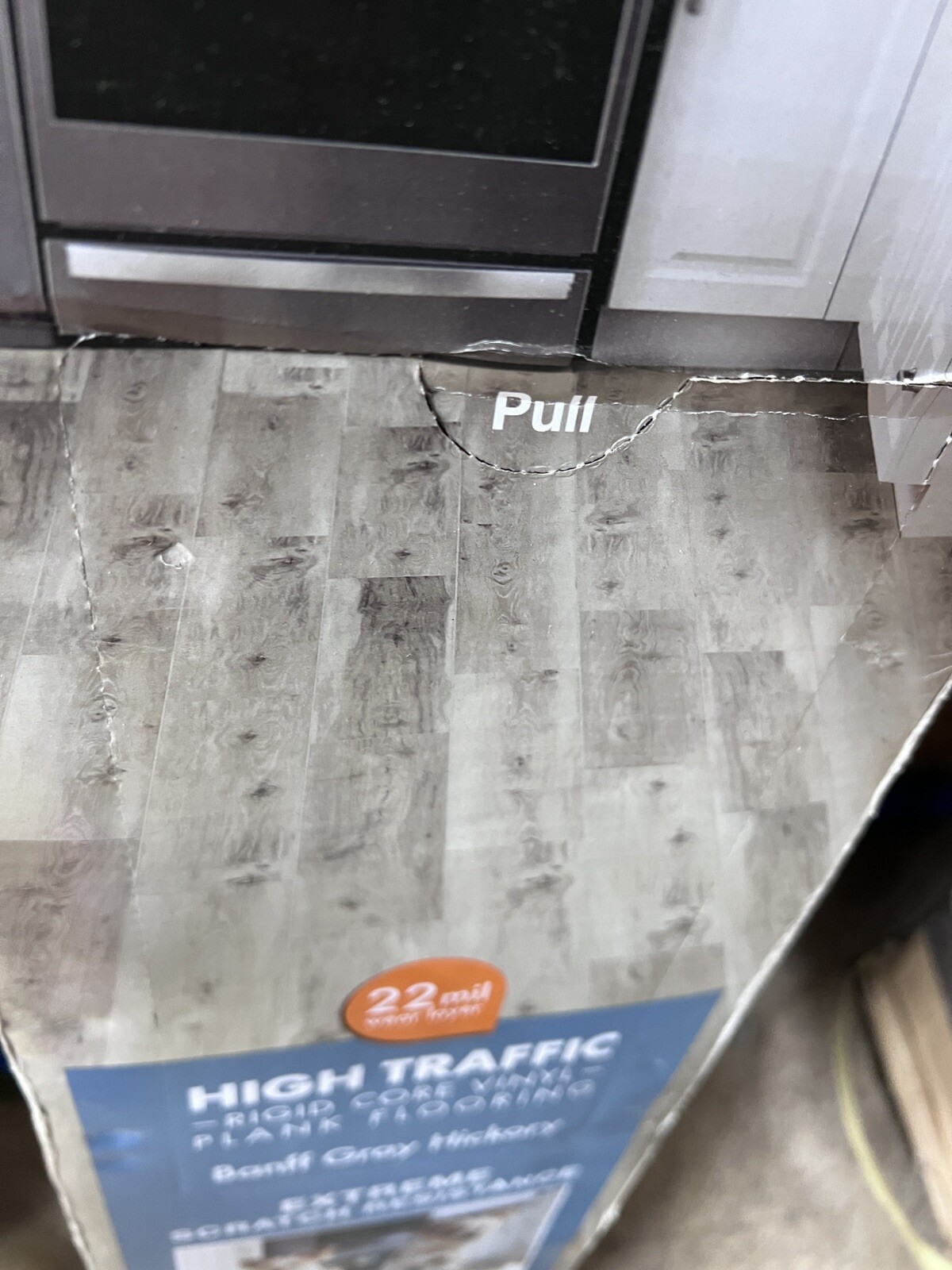 Lifeproof Extreme Scratch Resistance Rigid Core Vinyl Plank Flooring Gray Hickor