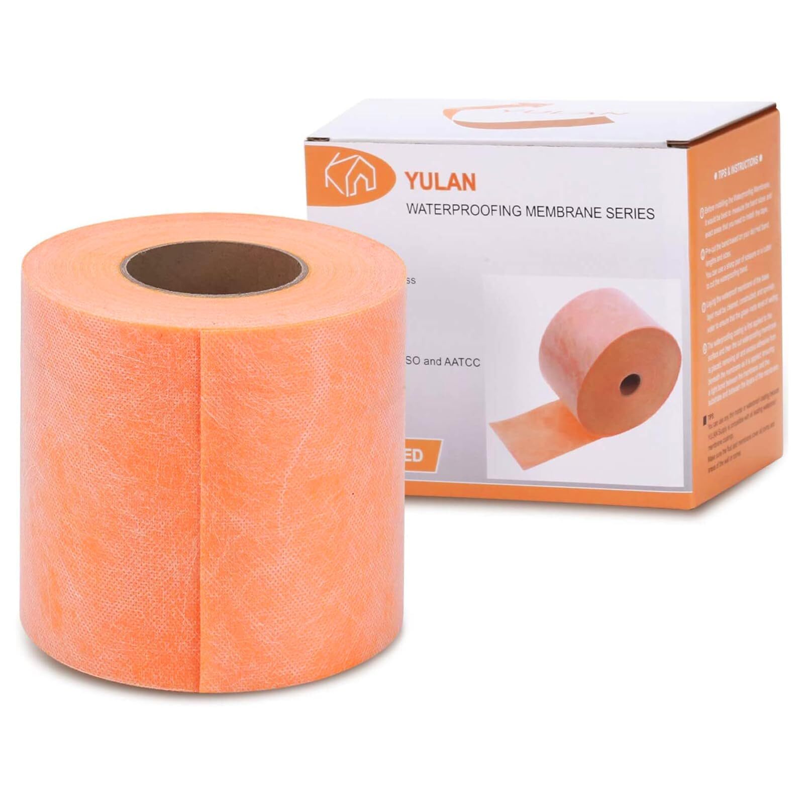 Waterproofing Membrane Band Roll 30mils Thick 5inch X 98.5ft Tile Floor Underlay