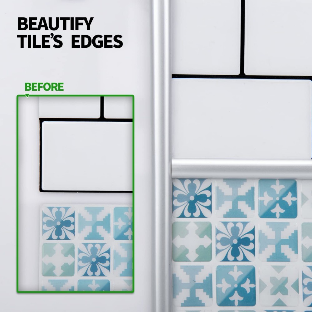 PVC Self-Adhesive Tile Stickers Tape Sealing Strip Tile Beauty Seam Sticker