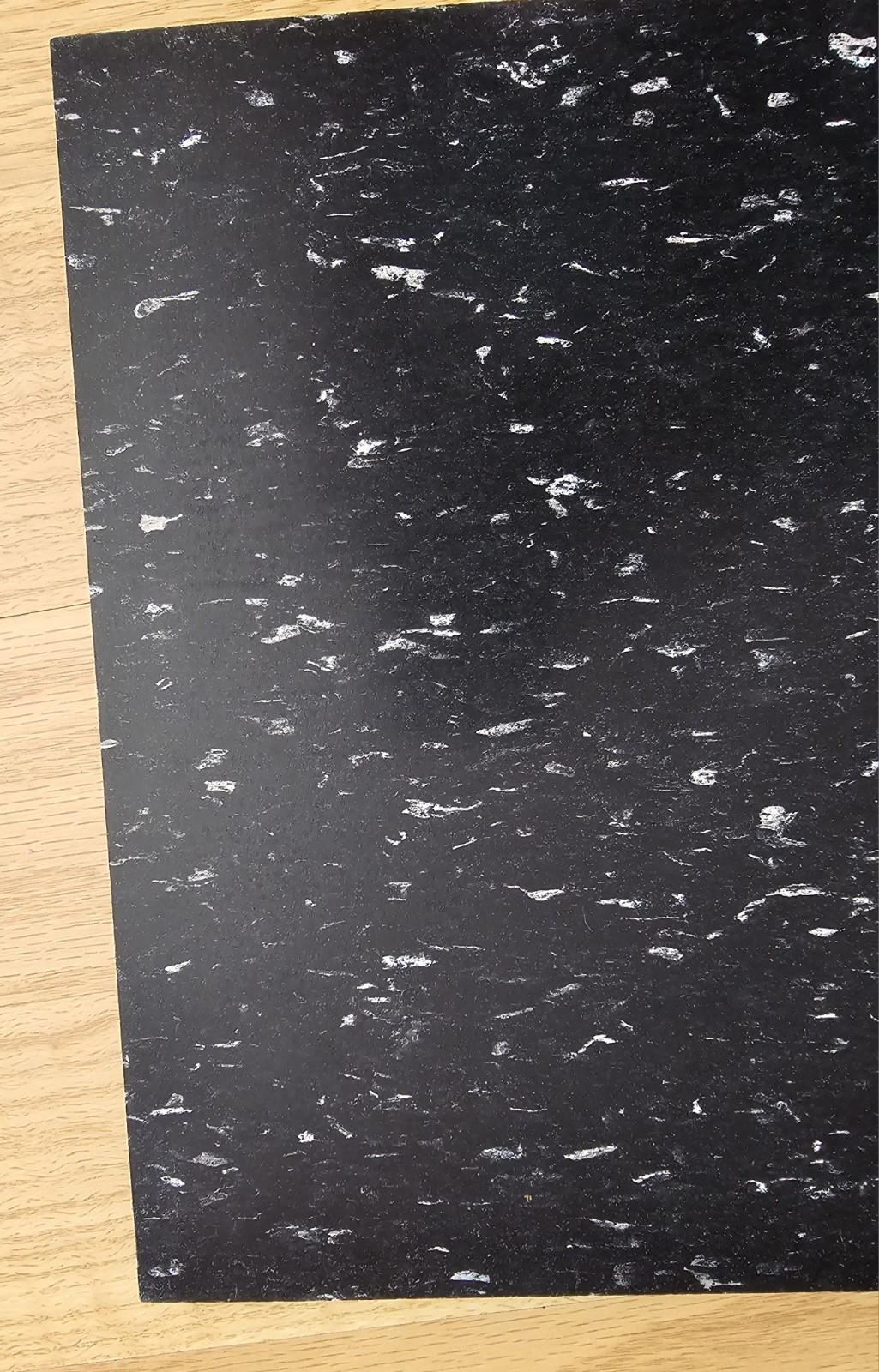 Flextile Commercial Vinyl Composition Tile 12×12 Black White Speckle VCT Lot 22