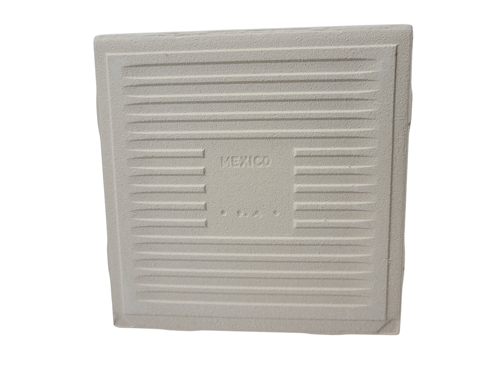 Beige Bullnose 4.25 in Ceramic Tile Almond Bone Subway Square Curved Edge Trim