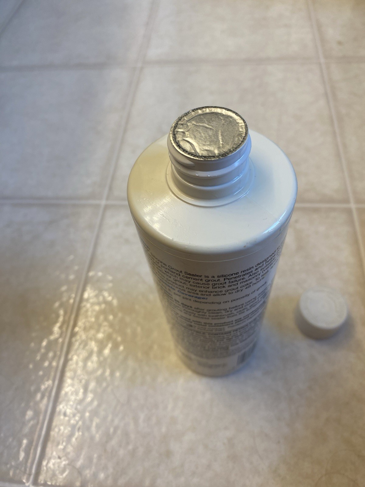 TEC Silicone Grout Sealer Protects Ceramic Tile Grout 16 oz NEW Old Stock
