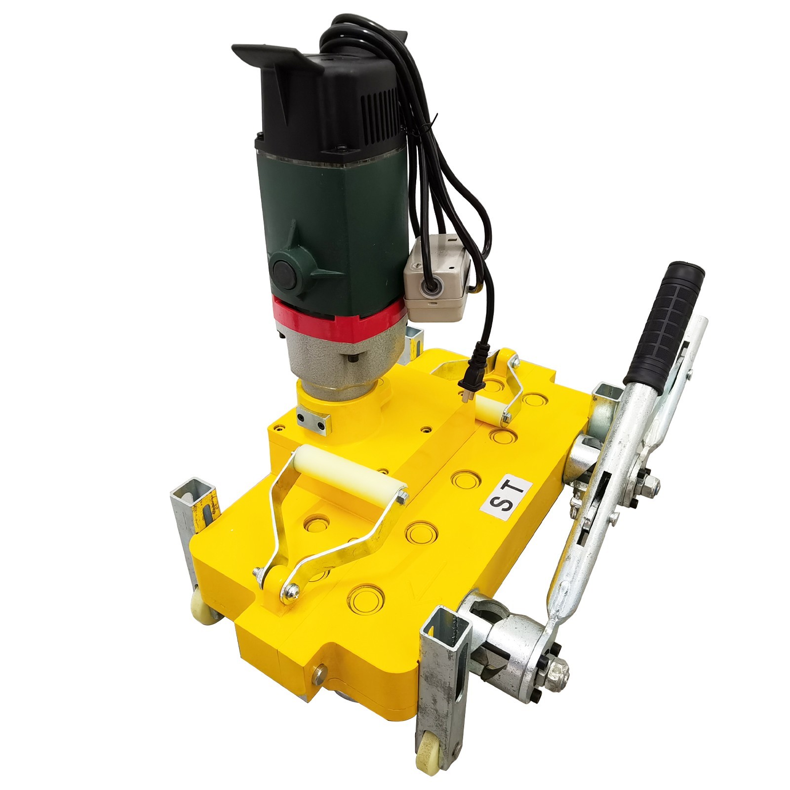 Portable Color Steel Tile/Color Tile Aluminum Edge Locking Machine for 470/475