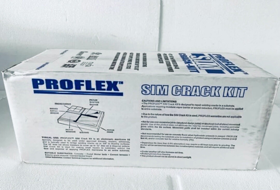 New Proflex 18″x50′ Roll 40 mil Underlayment -Tile, Stone, Brick & Wood Flooring