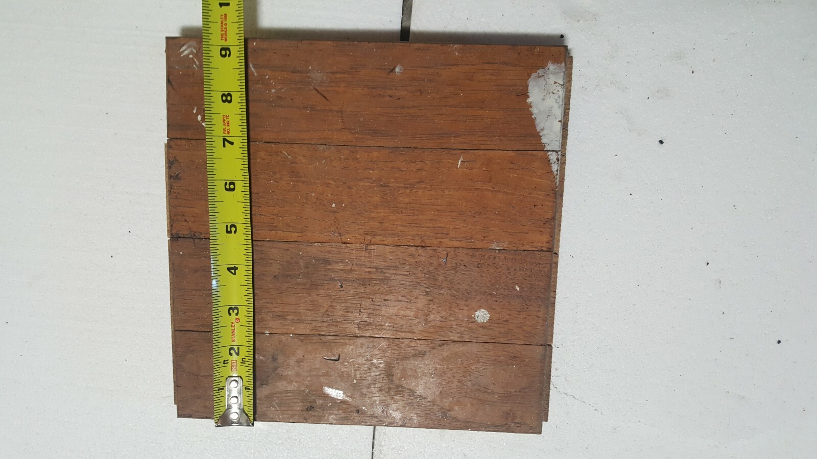 OAK Wood Parquet Flooring 9″ x 9″ x 3/4″ square … 0NE square tile