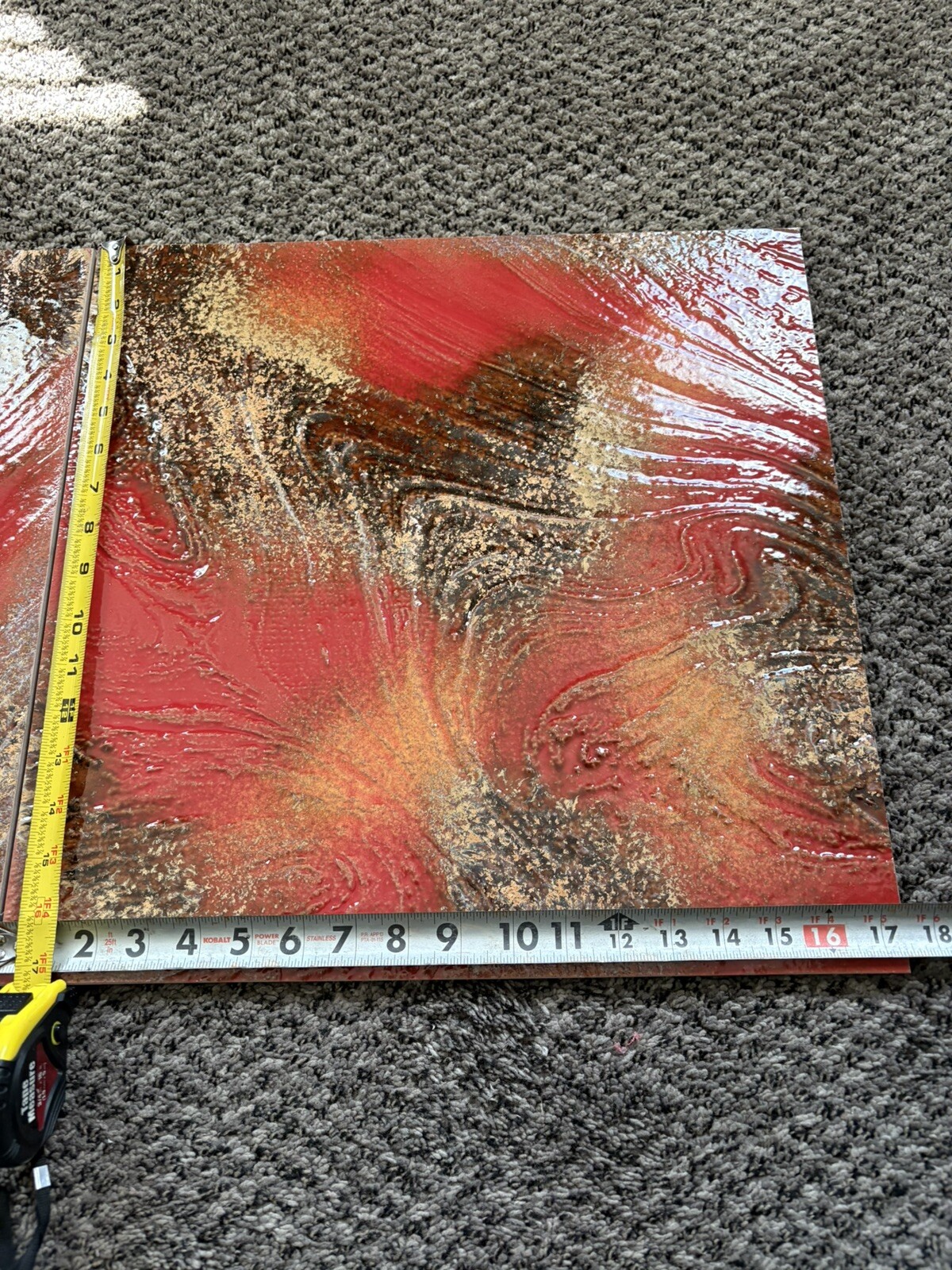 22 Saicis Hi-Tech Gres Made In Italy Tile 18X18 Inch Mid Century Modern Art Deco