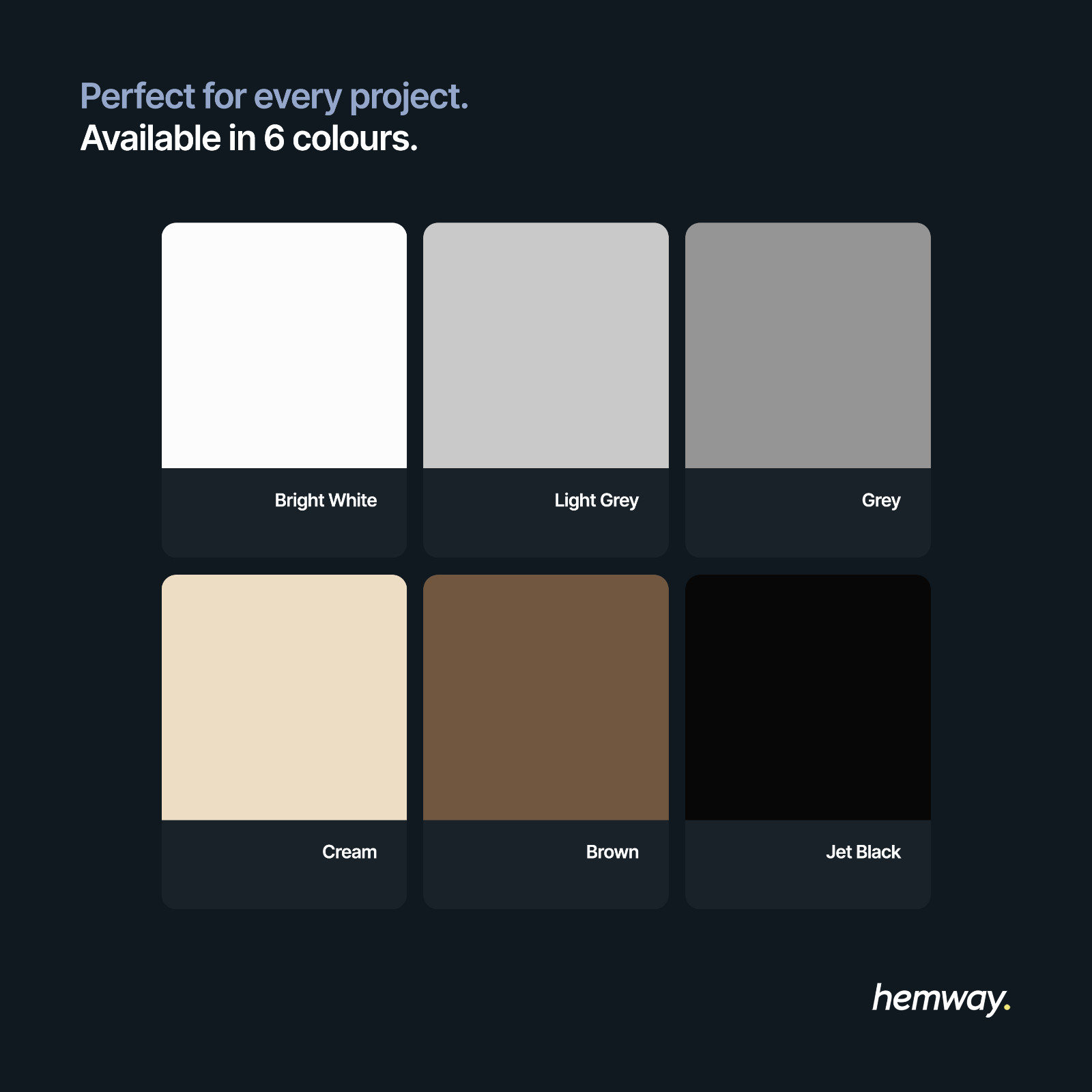 Hemway Ready Mixed Fix & Grout ANTI-MOULD 2.5L 4.5KG Various Colours Available