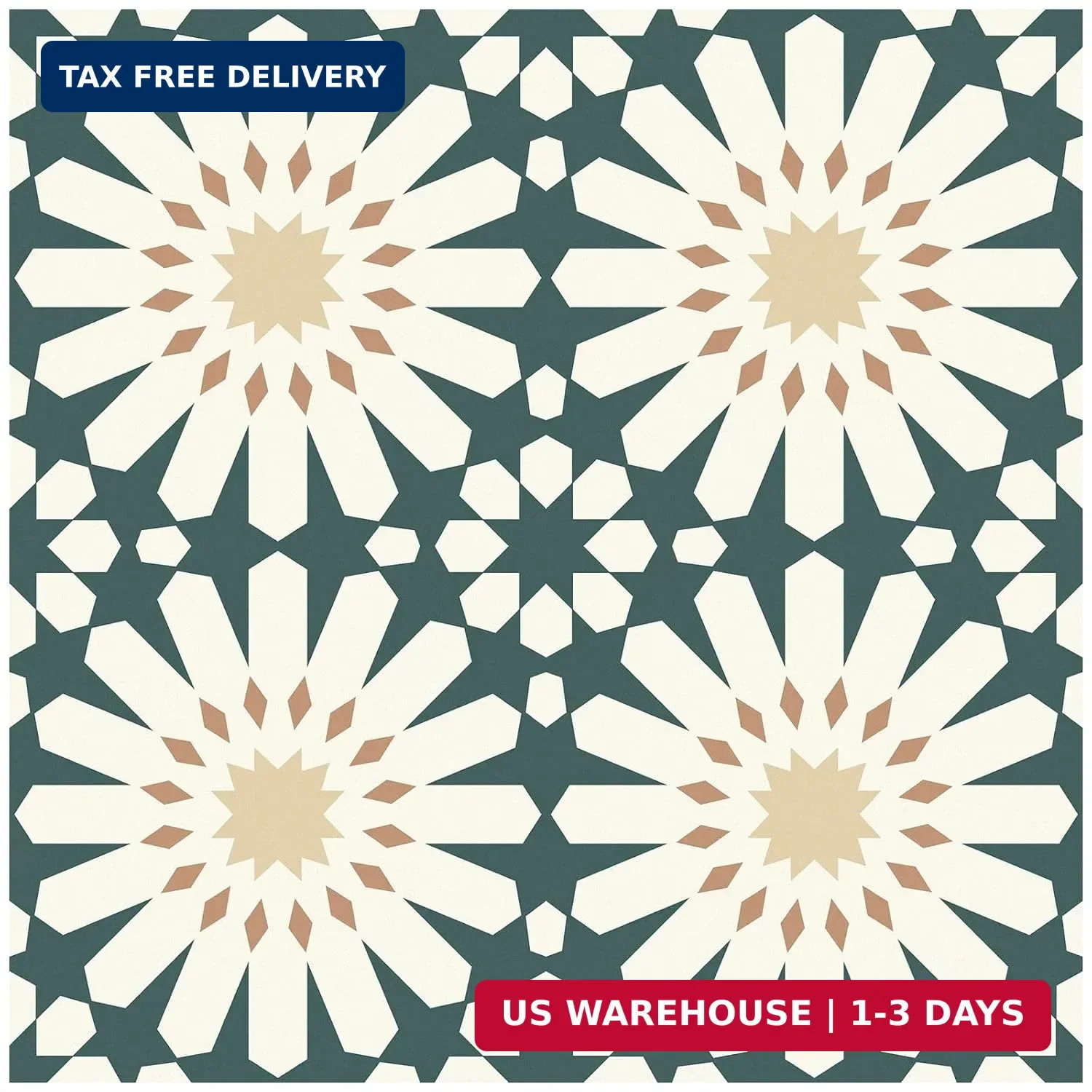 MORCART Peel and Stick Floor Tile, Self-Adhesive DIY Vinyl Flooring, Removable a