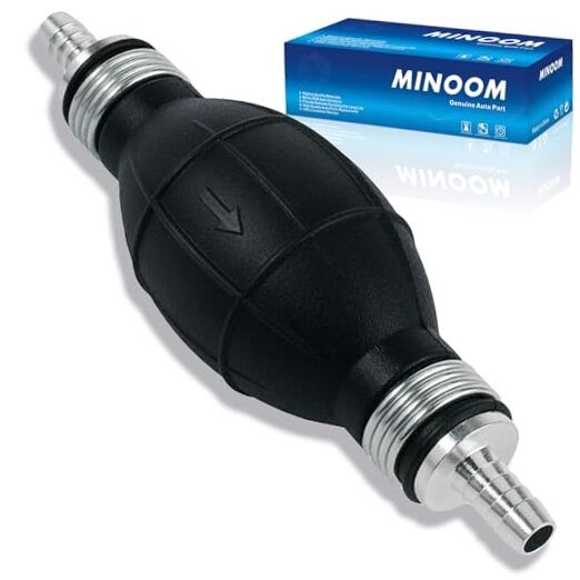 Fuel Pump Hand Primer Bulb – Rubber & Aluminum – Suitable for – Fuel Pump