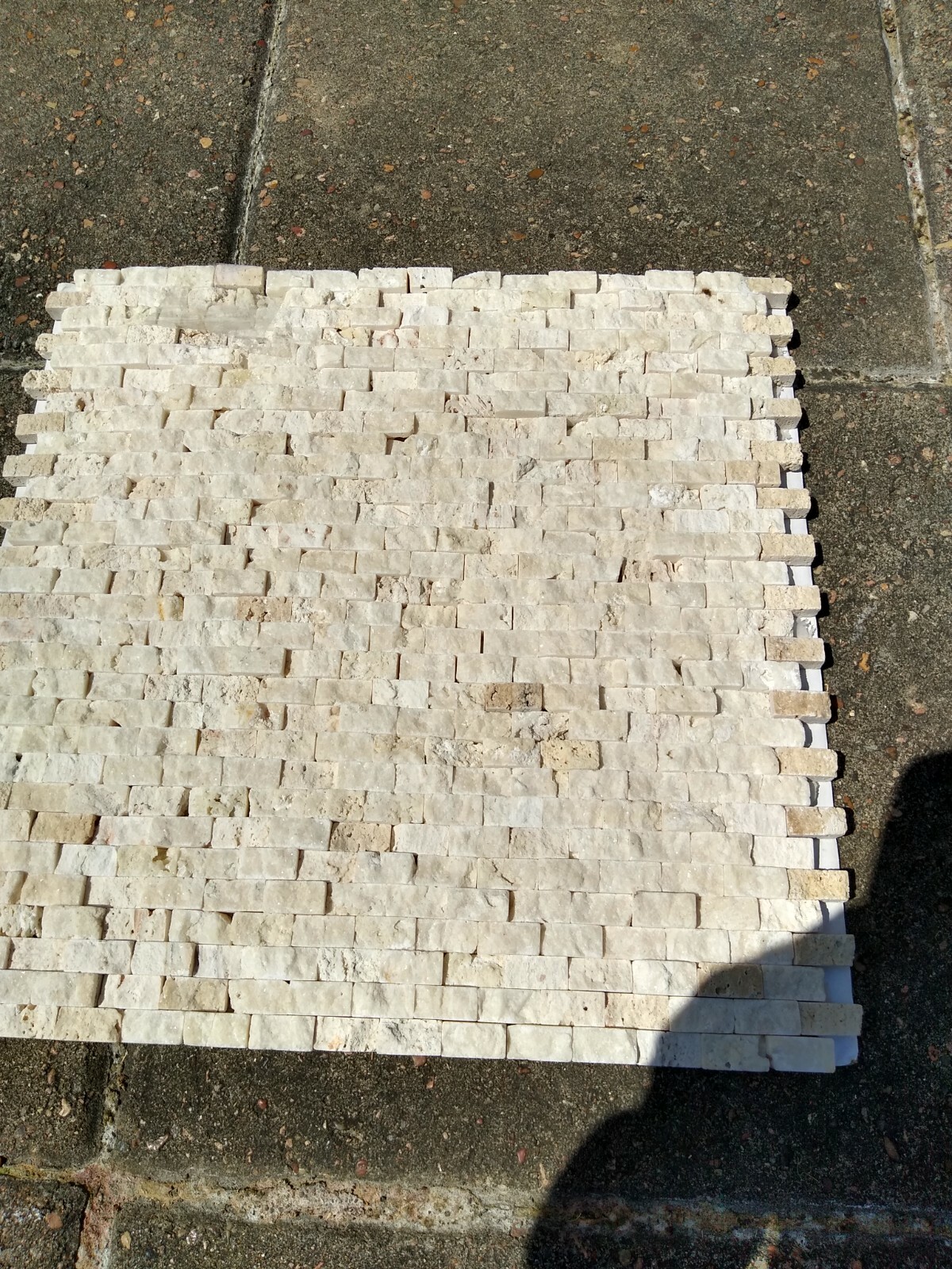 Backsplash – Natural Stone 12 x 12   Brand New! (28 pieces) pick up only