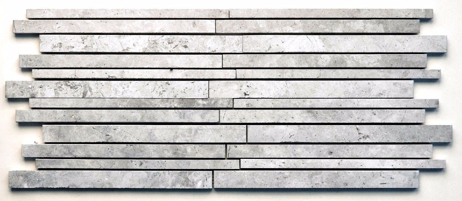 Grey Marble Stripe 6×12 Matchstick Mosaic Decorative Wall Tile Backsplash