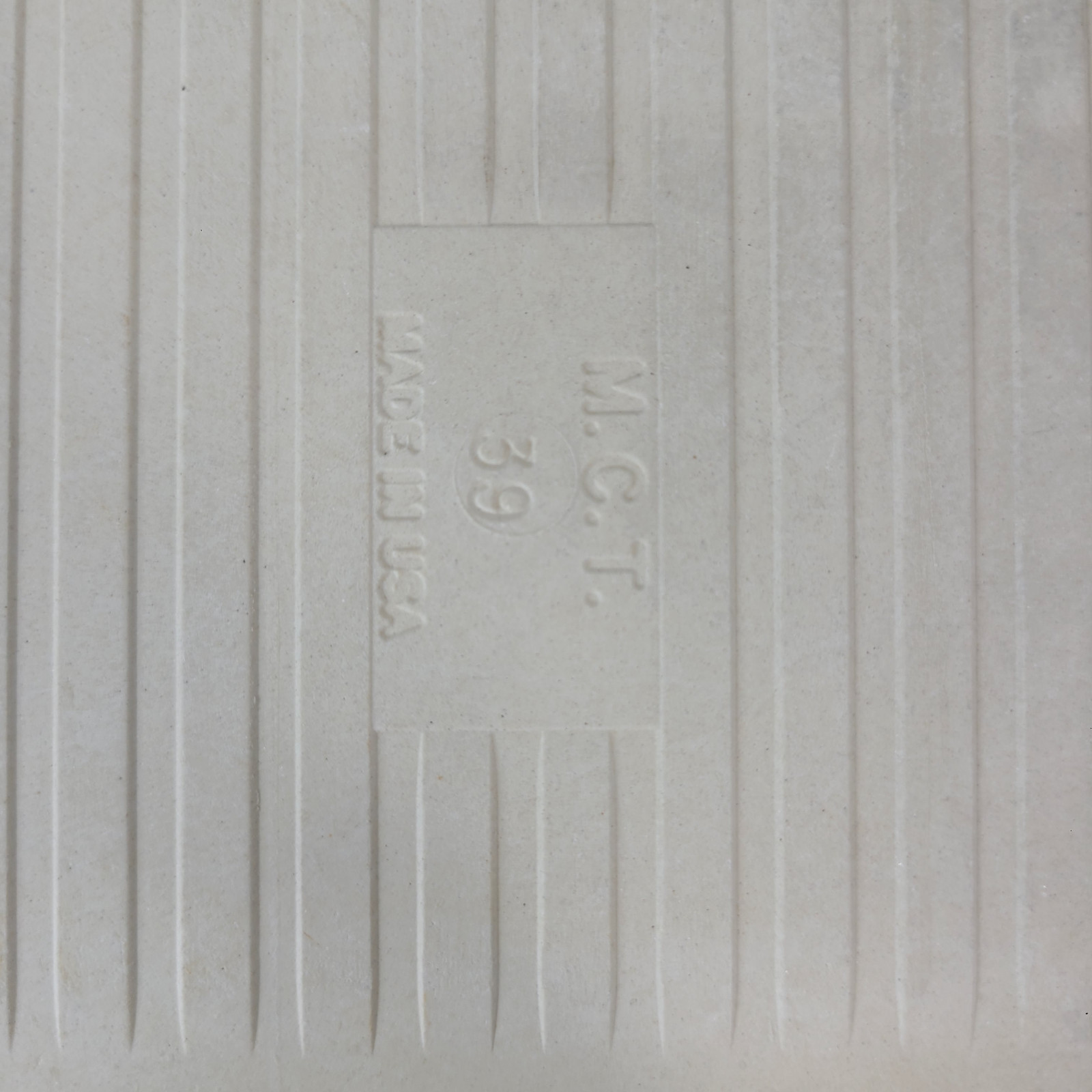 Biscuit Bone Ceramic Tile 4 3/8 in Subway Vintage Mid Century Modern Crystalline