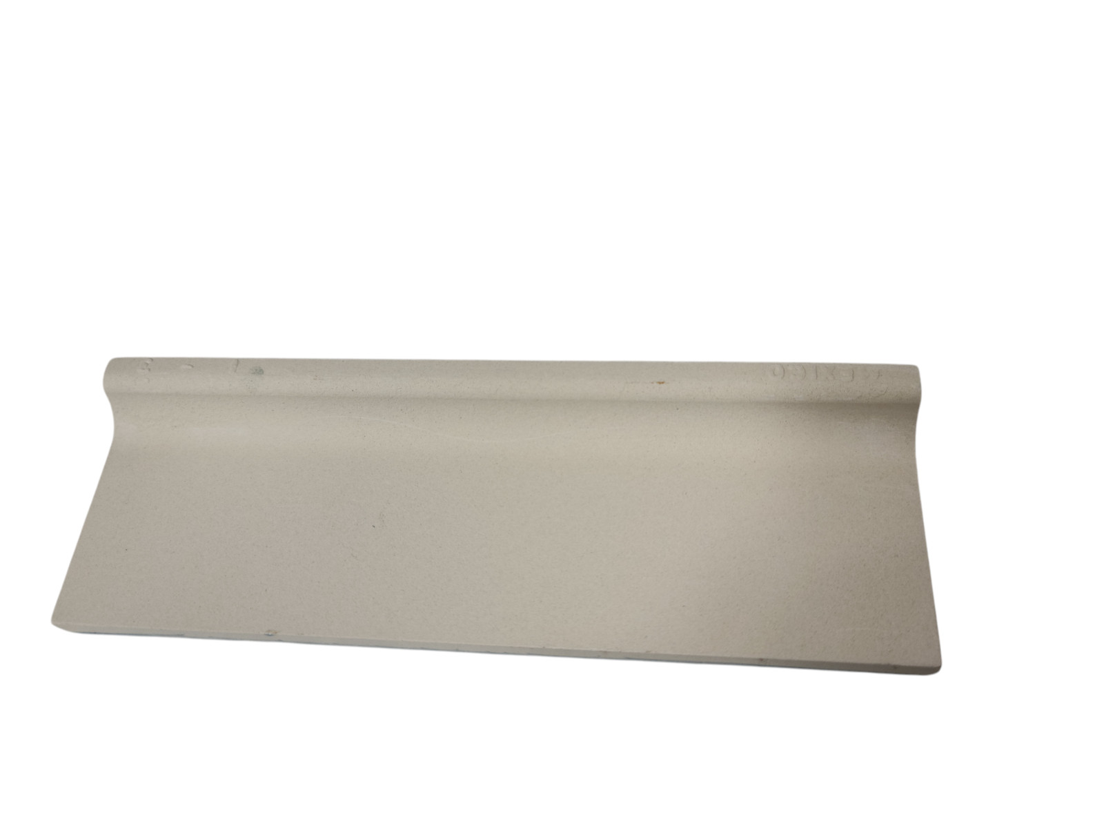 Blue Ceramic Tile Mud Cap Bullnose Curved Edge Subway Mudcap Mid Century Modern