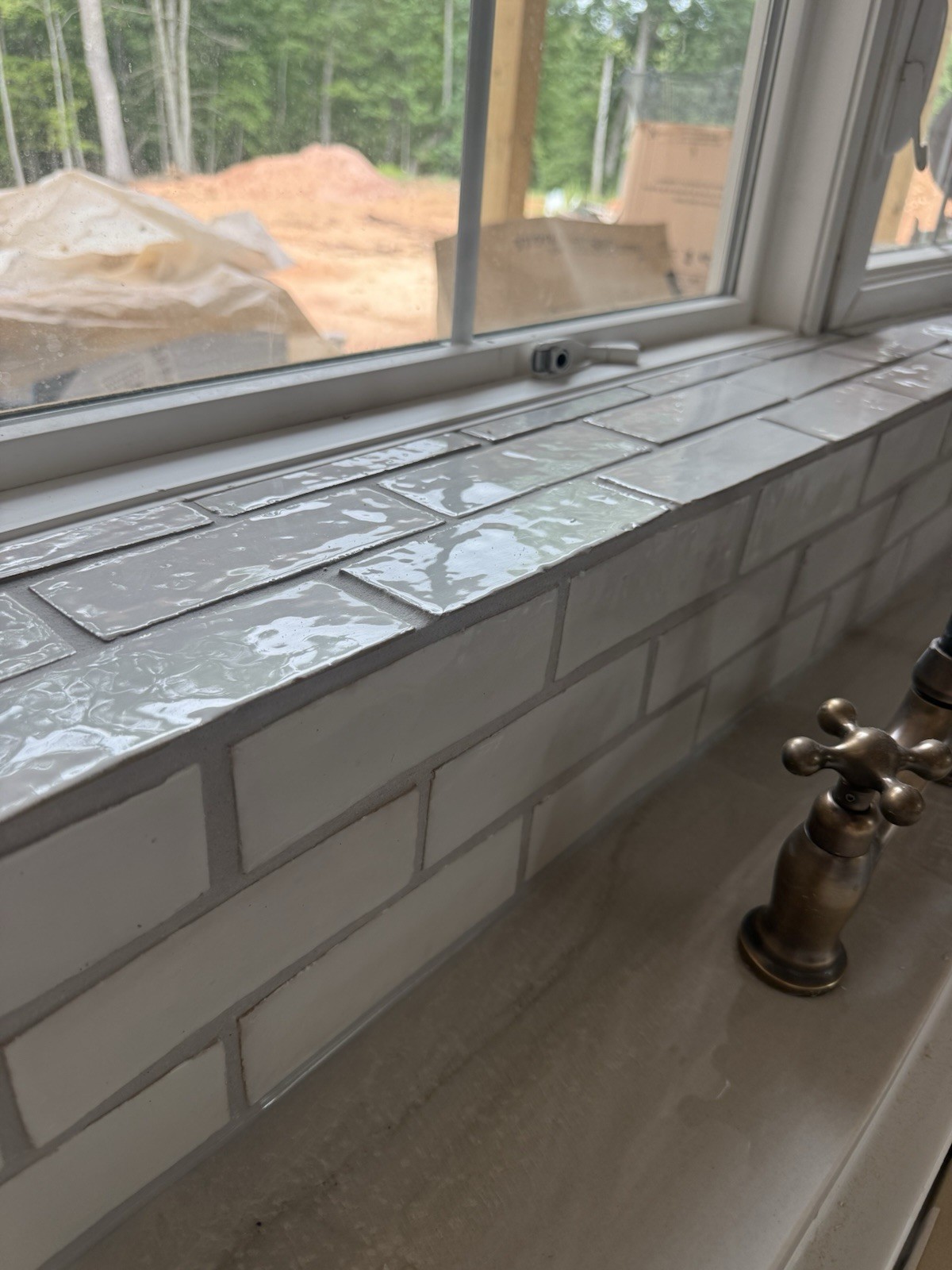 Riad Zellige Snow White 2×6 Tile Wall Tile