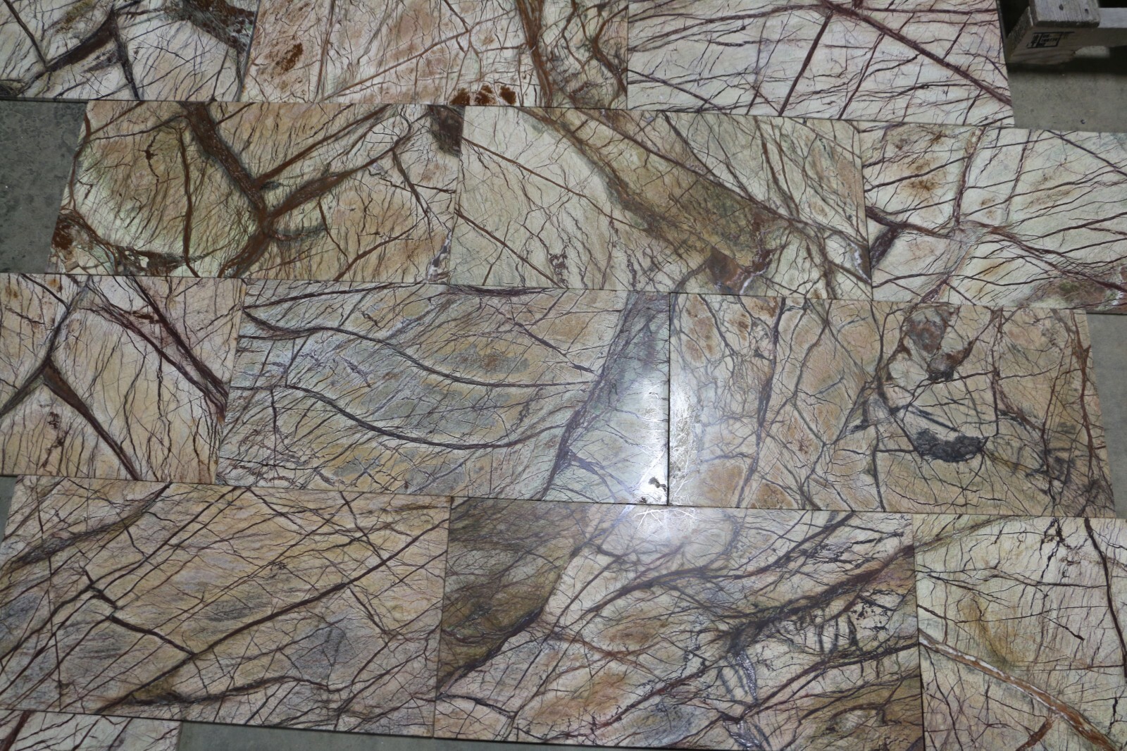 Rainforest Brown 12×24 Tile Natural Stone Remodel Floor 180 sq ft. T-100