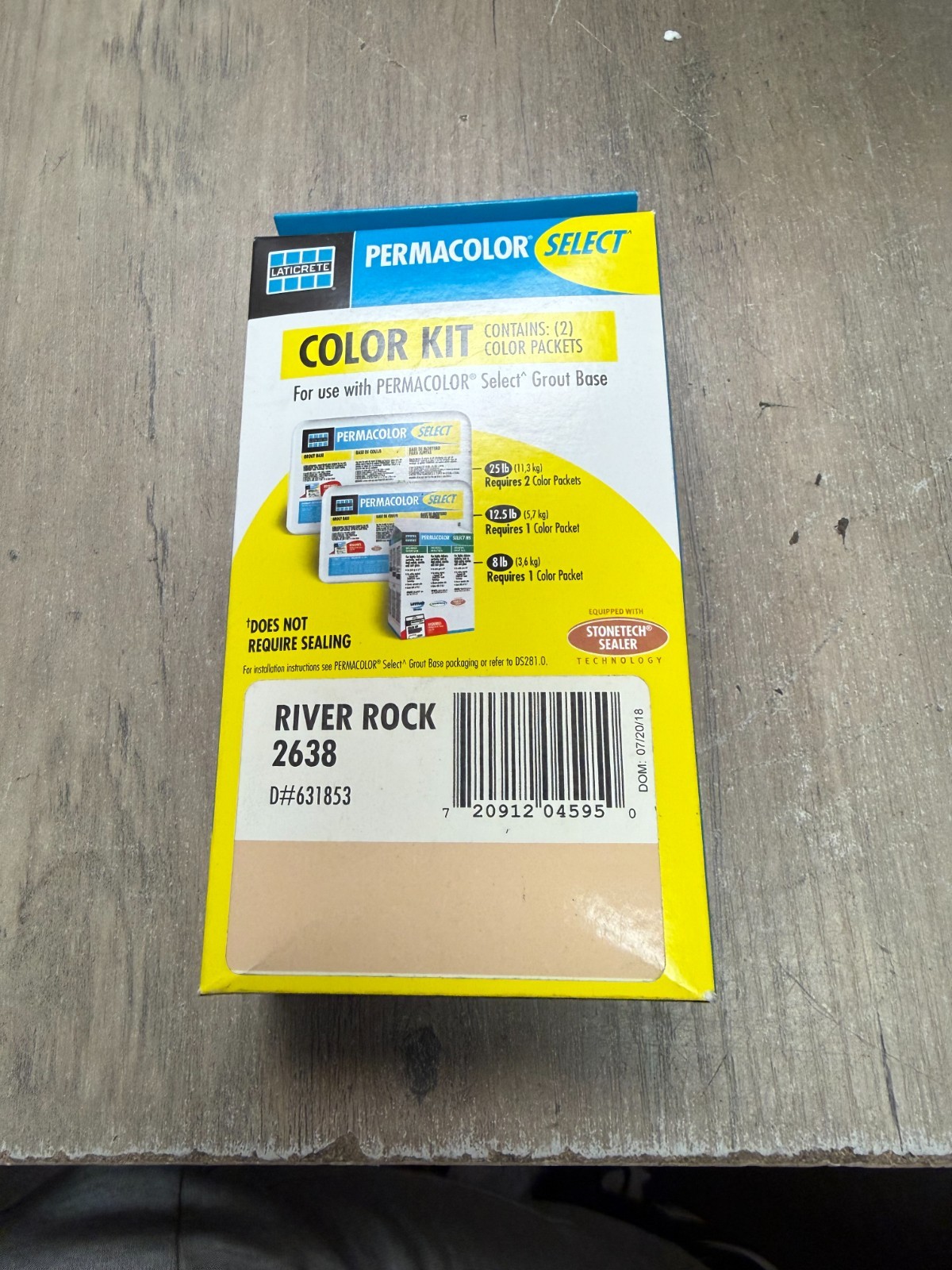 Permacolor Select Color Kit 2 Pack RIVER ROCK 2638 NEW