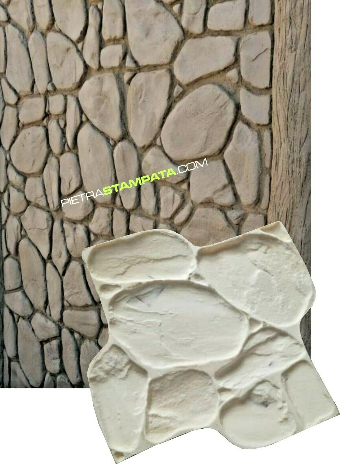 Mold for Plaster Printed Fake Stone Wall Printed Mortar Cement Screen Printed