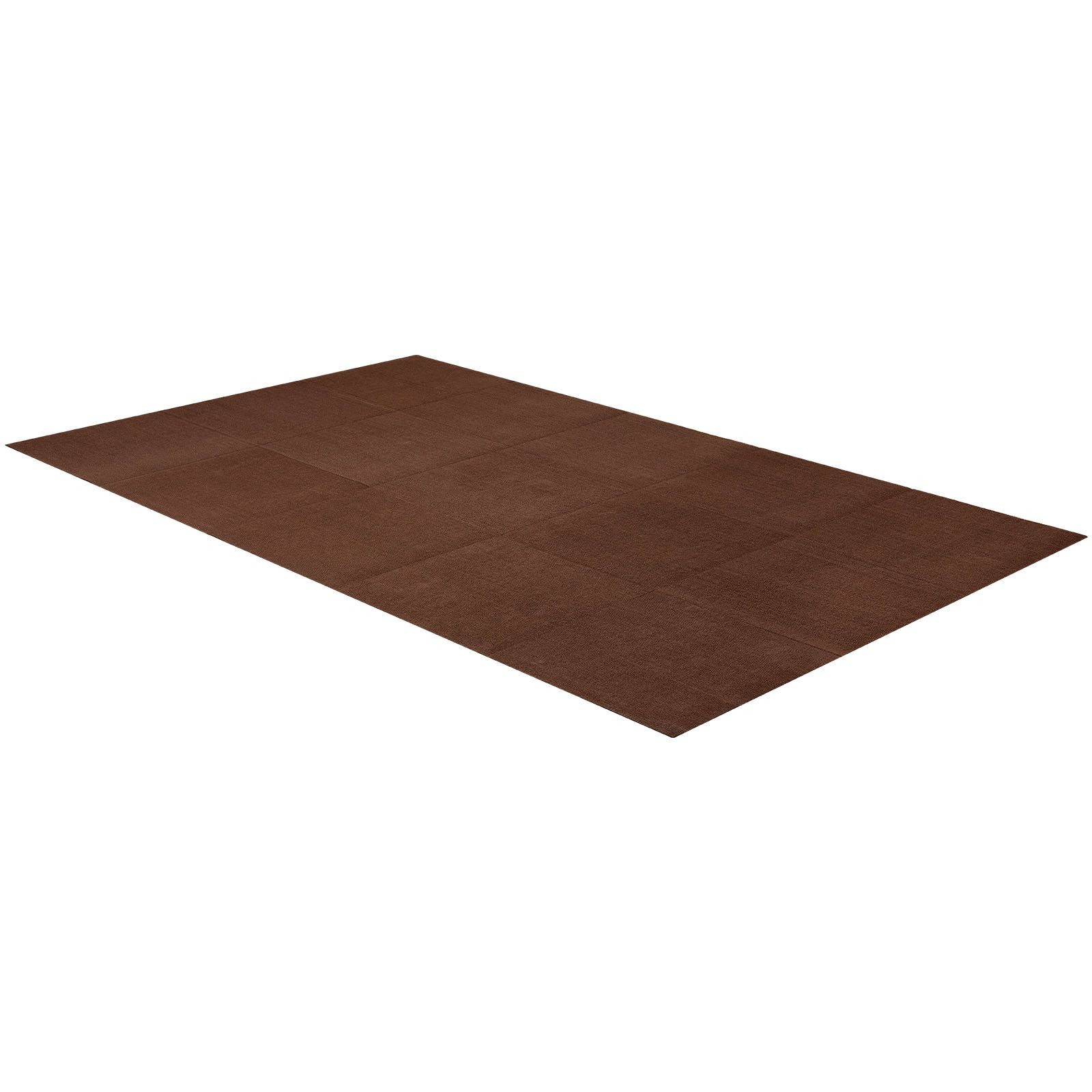 Easy DIY Peel Stick 24x24in Carpet Tiles, 20 Pack 80sq.ft