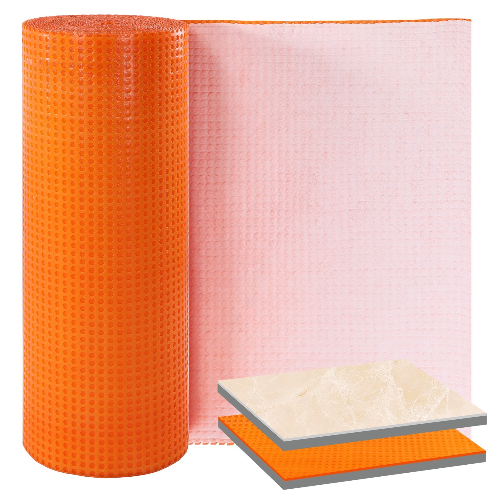 Anti Fracture Flooring Underlayment for Shower Walls/Bathroom Floors/Sauna Room