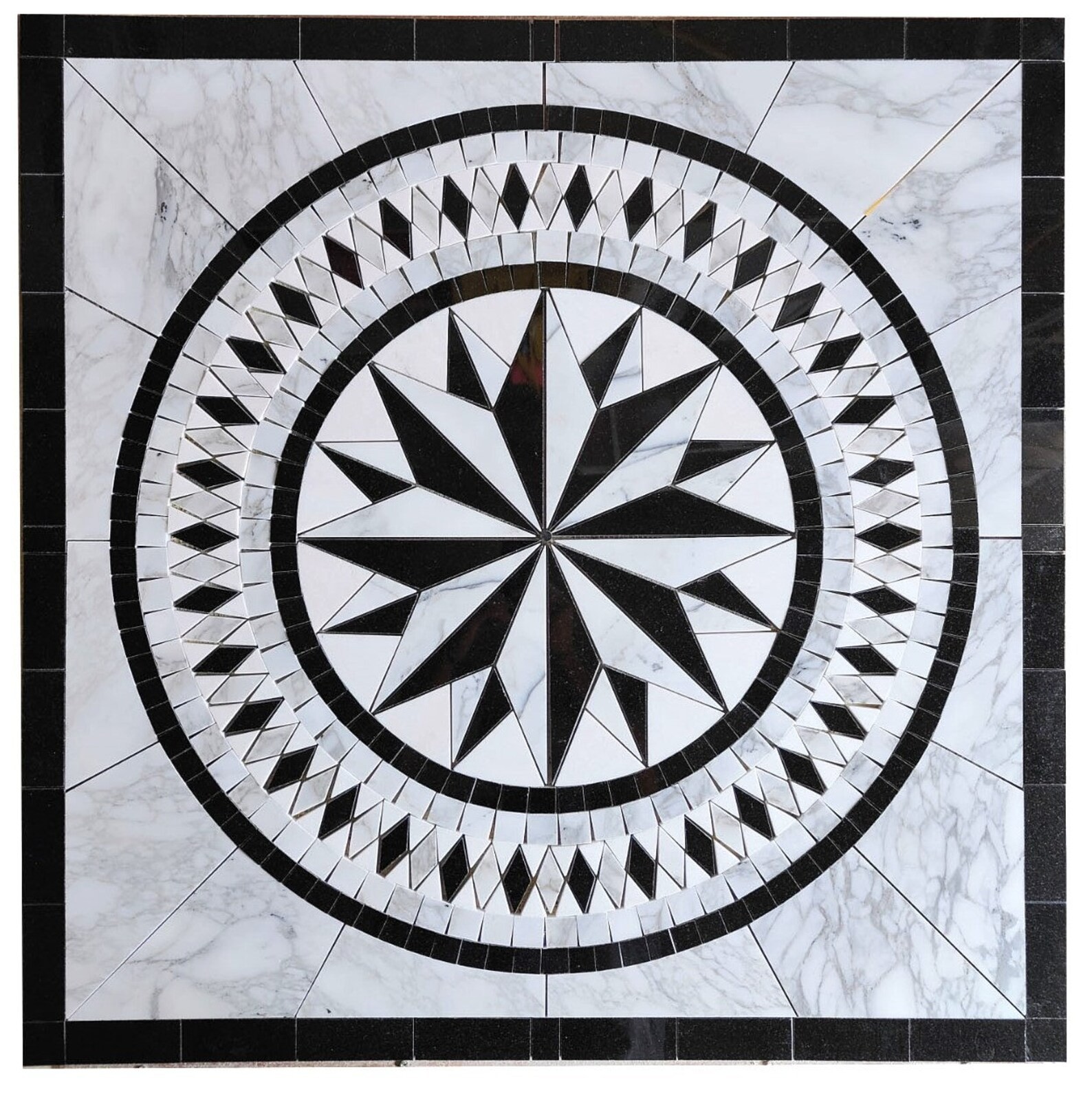 Marble Floor Tile Medallion