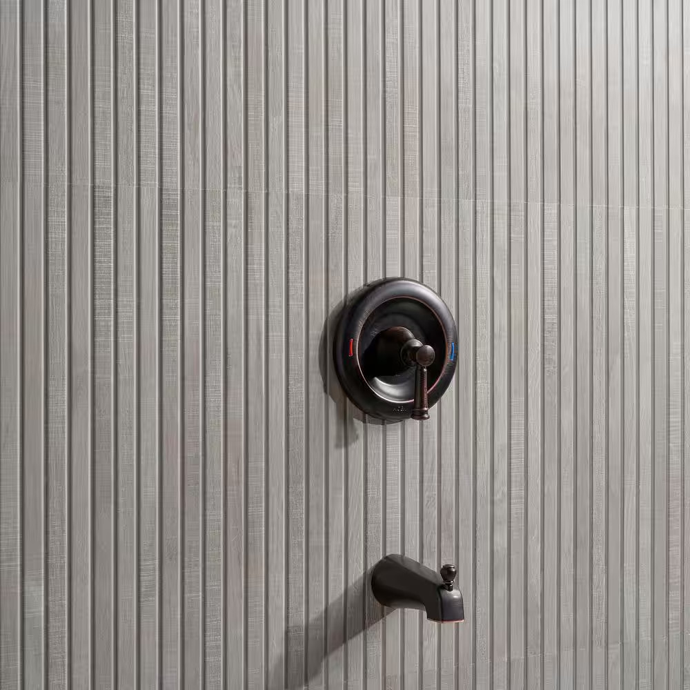 Montgomery Ribbon Gray 24 In. X 48 In. Matte Porcelain Floor and Wall Tile (15.4