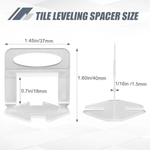 Storystore Tile Leveling System Tiles Leveler Spacers – 1/16 Inch Lippage free t