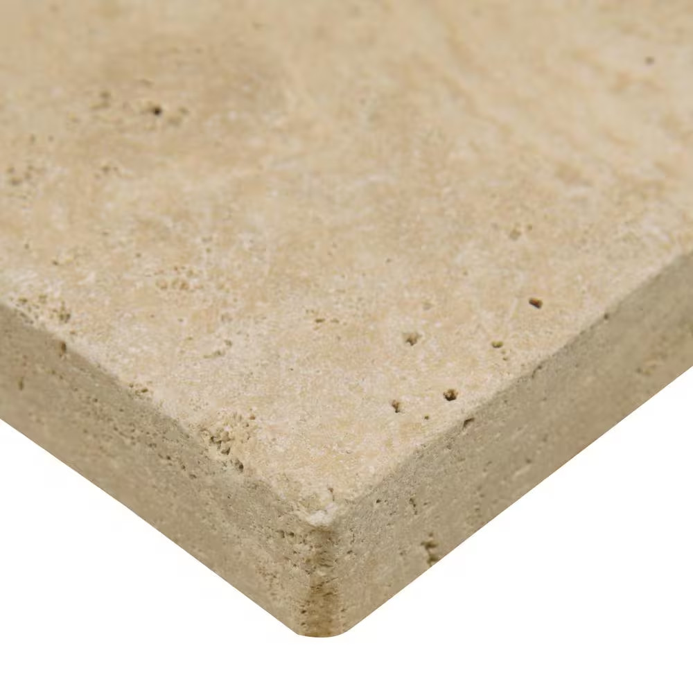 Tuscany Scabas 2 Cm. X 16 In. X 24 In. Tumbled Travertine Paver Tile (2.67 Sq. F