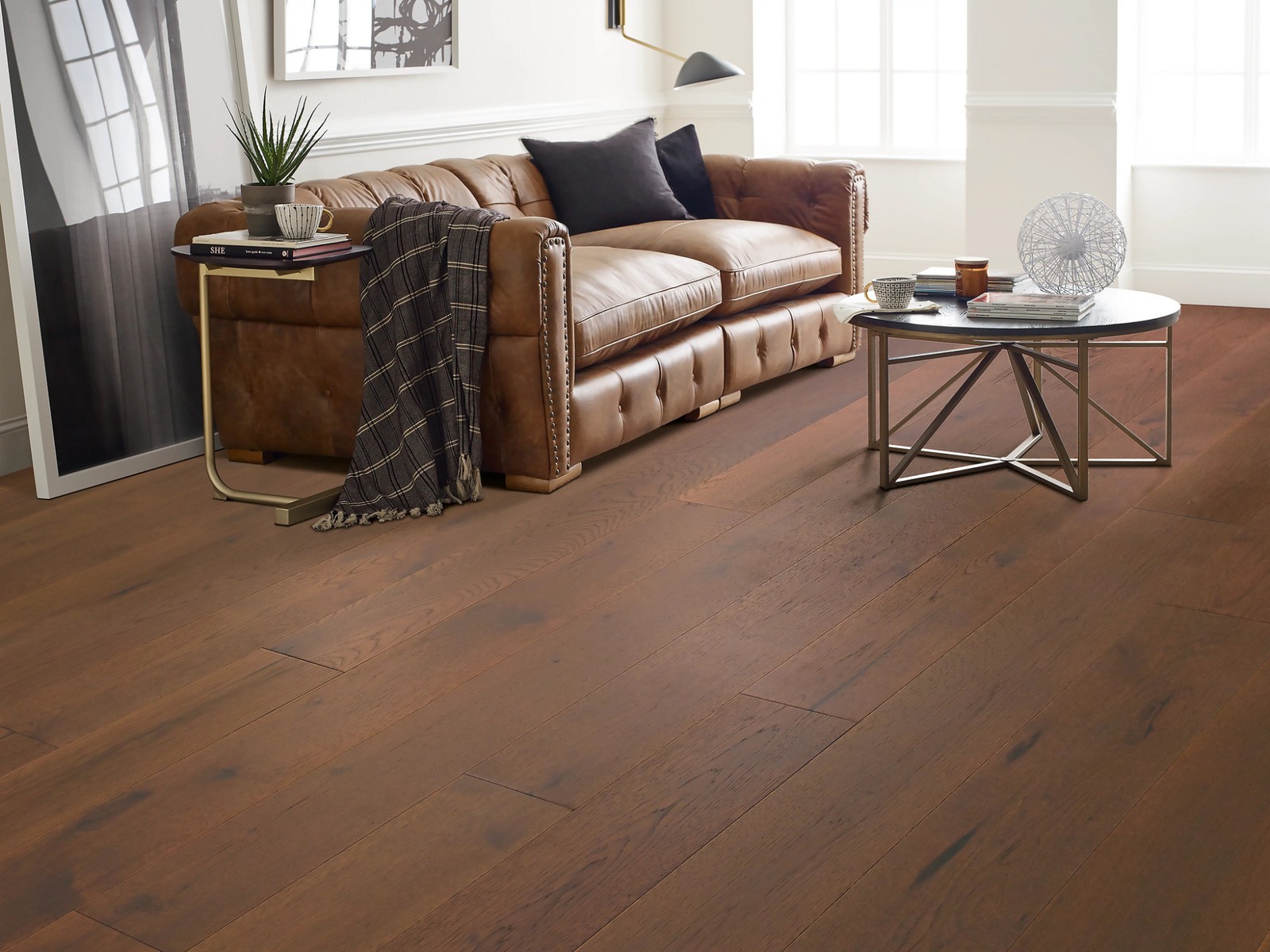 Anderson Tuftex AA828 Imperial Pecan 7-1/2″W Smooth Engineered – Barley
