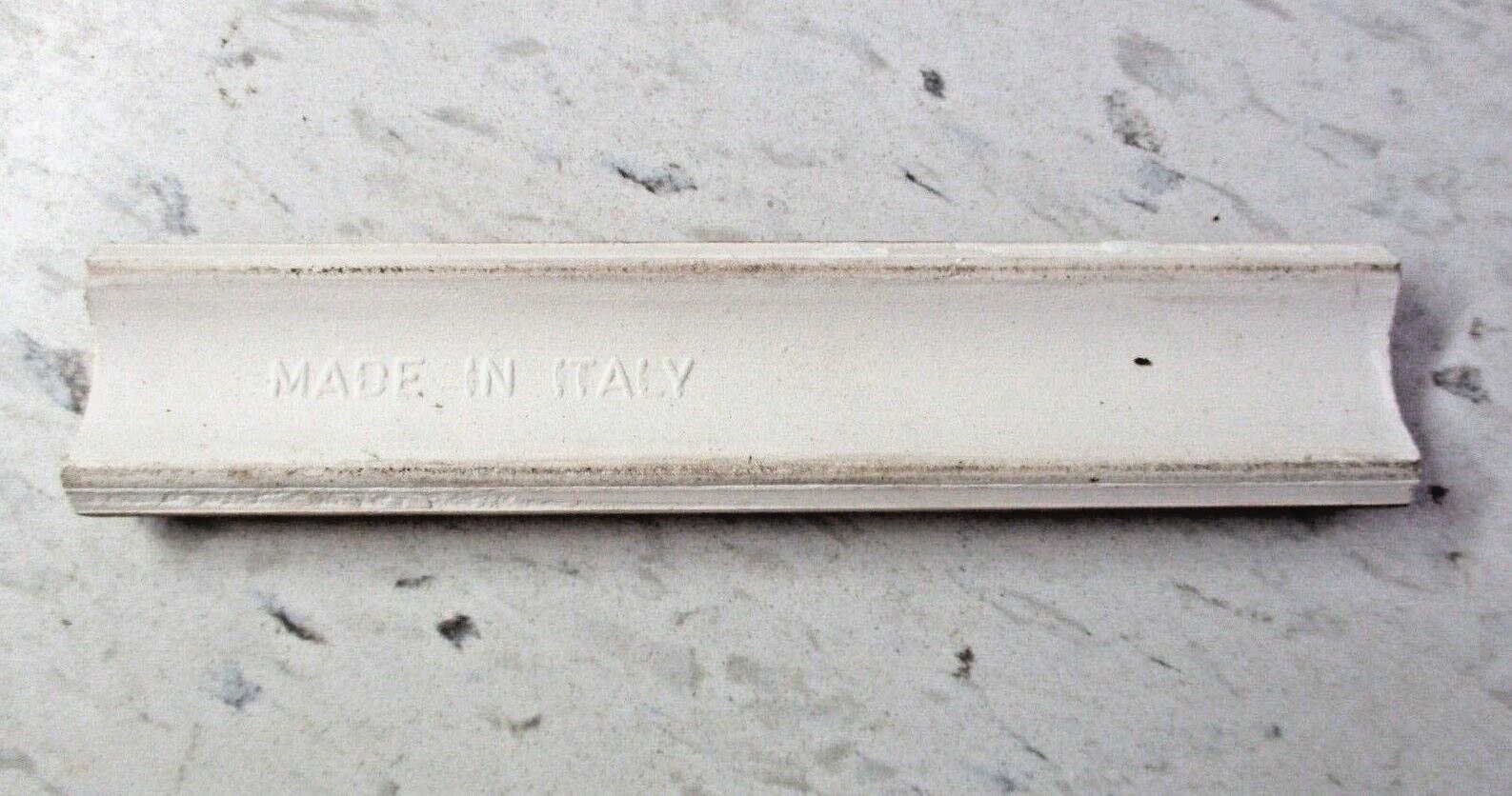 1 Quarter Round Tile Marazzi Italy Desert Brown 5-5/8 inch Discontinued Vintage