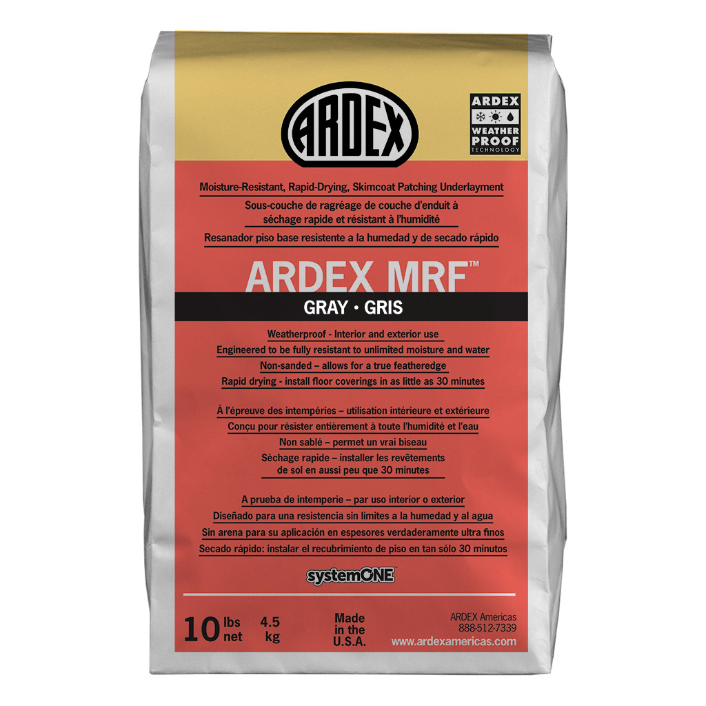 Ardex MRF Water Resistant Rapid-Drying, Skimcoat Patching Underlayment 10 Lb Bag