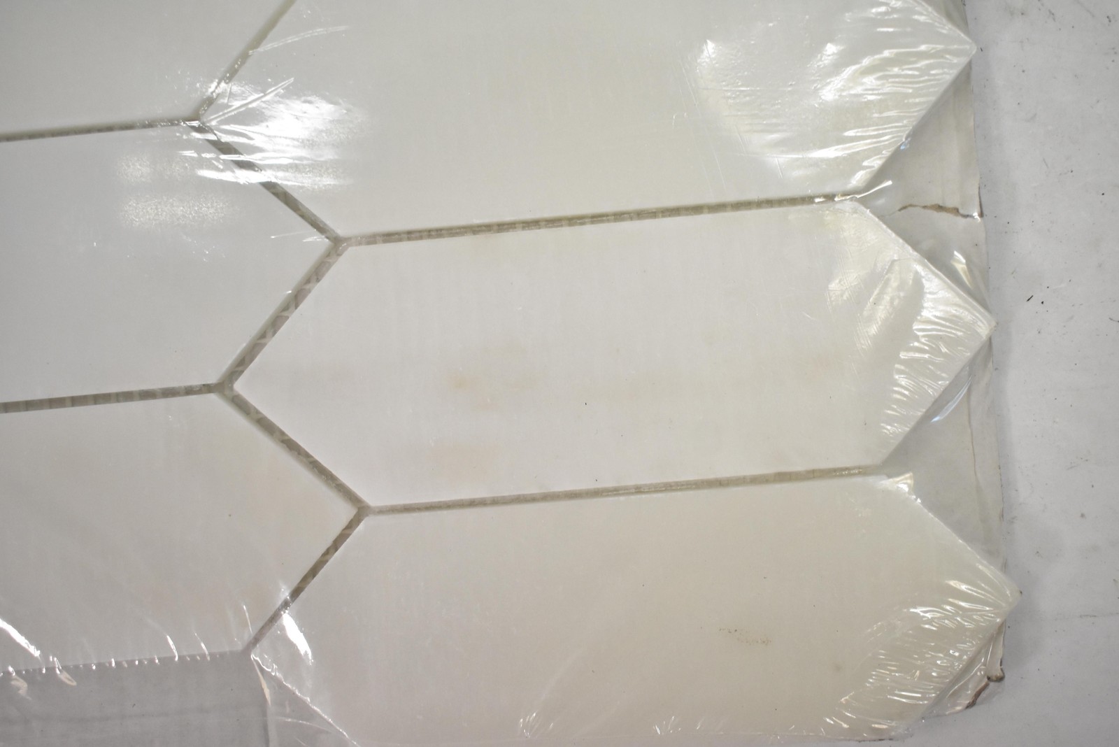 5 Suburbs Marble Mosaic Wall Floor Tile White 10×12.375 Hexagon Lot Home Decor