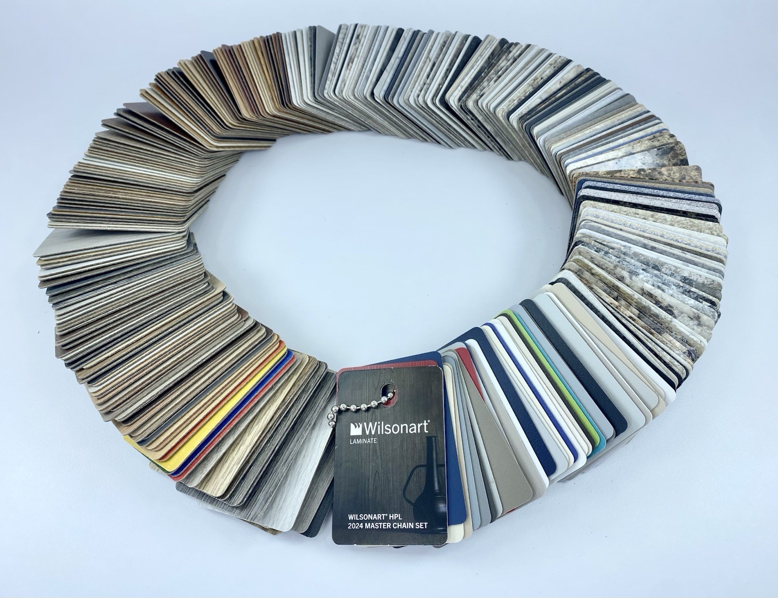 Wilsonart full line laminate sample chain 2025, Crafts, Color Chips