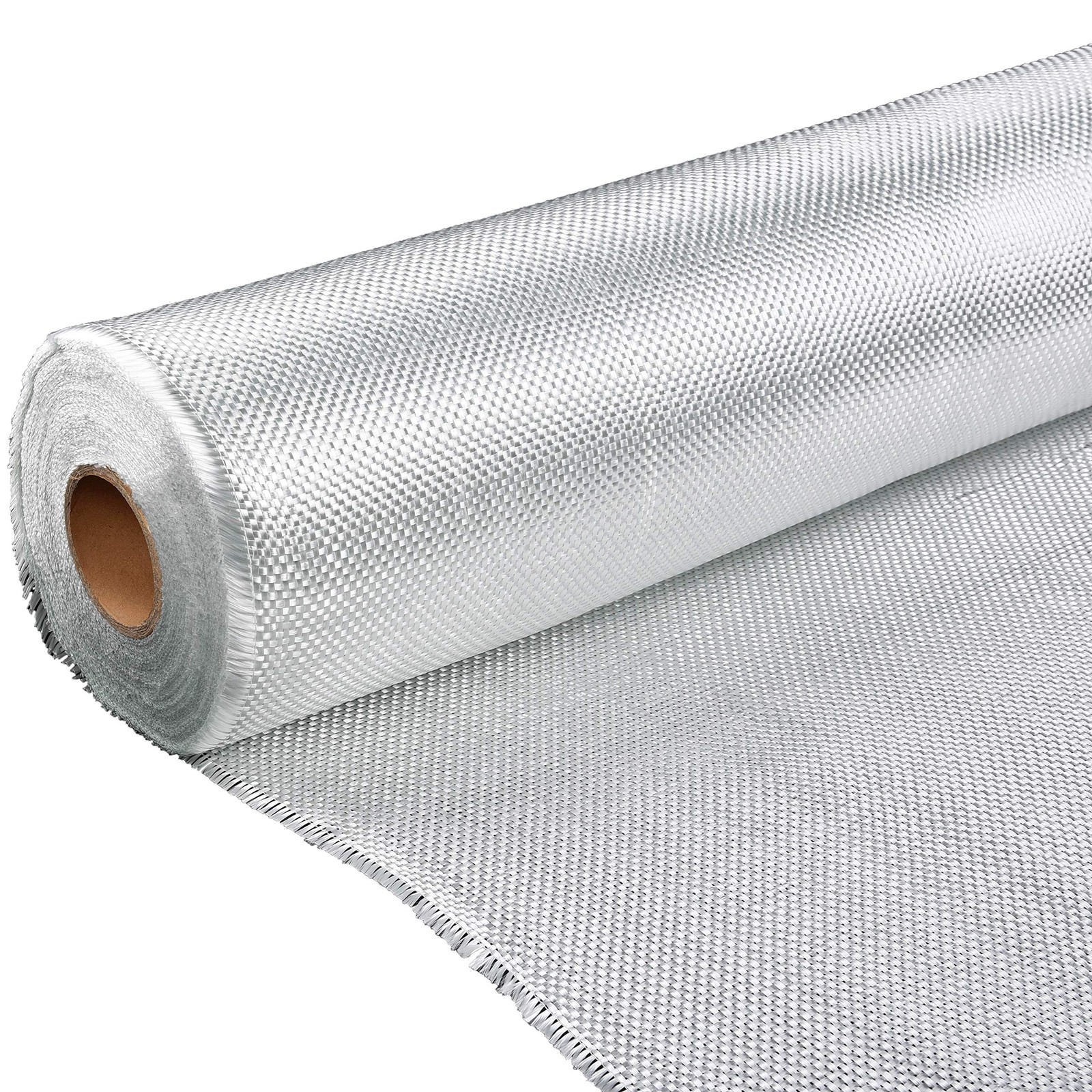 Nansheng Premium Select Heavy Weight Fiberglass Fabric Cloth Mesh, 39″ Silver