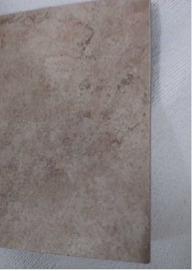 1 ea Ceramic Wall Tile 3-3/4″ Cloudy Cafe Brown Matte Square Sample for Crafts