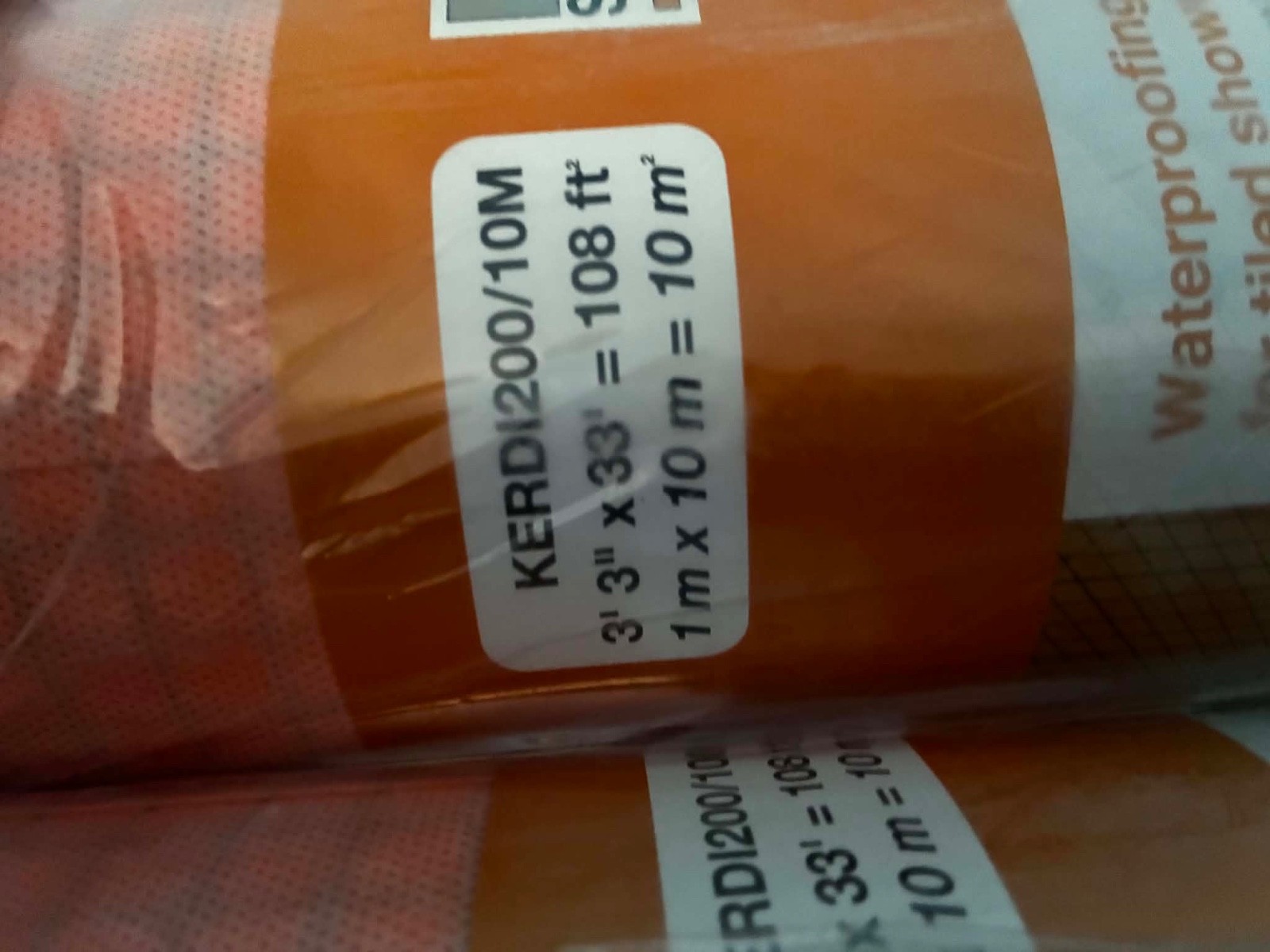 Schluter Systems KERDI200/5M Waterproofing Membrane 54 Ft