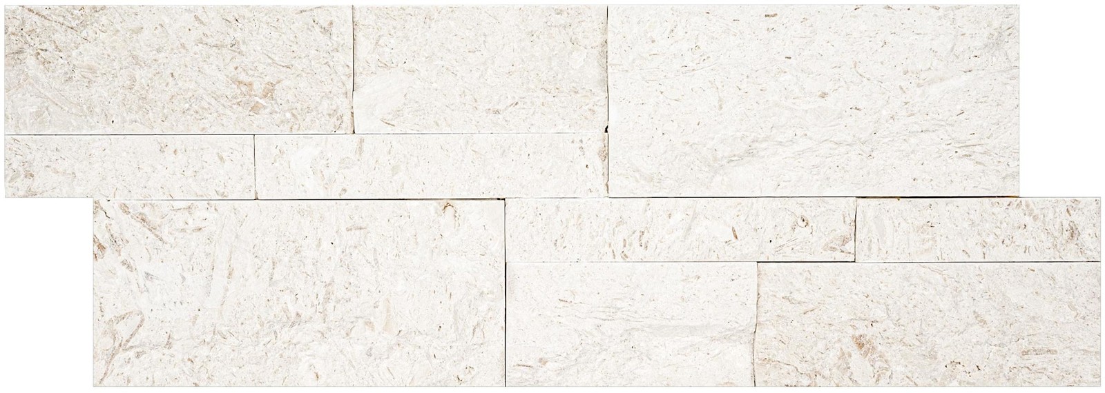 Ackland AKPLPL9X24F-PL 9″ x 24″ Limestone Hardscape Wall Tile – – Montara Ivoria